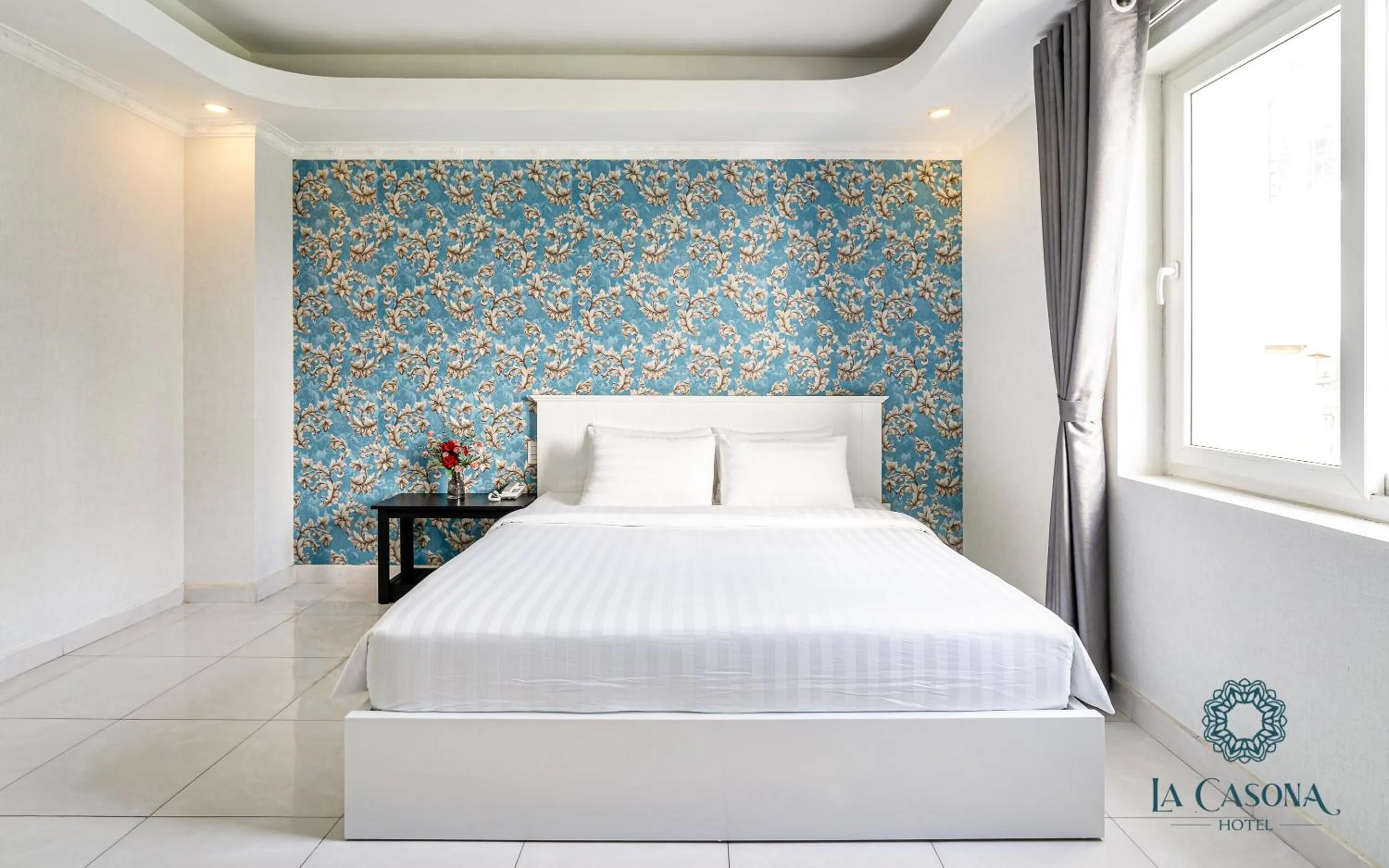 Bed in La Casona Hotel