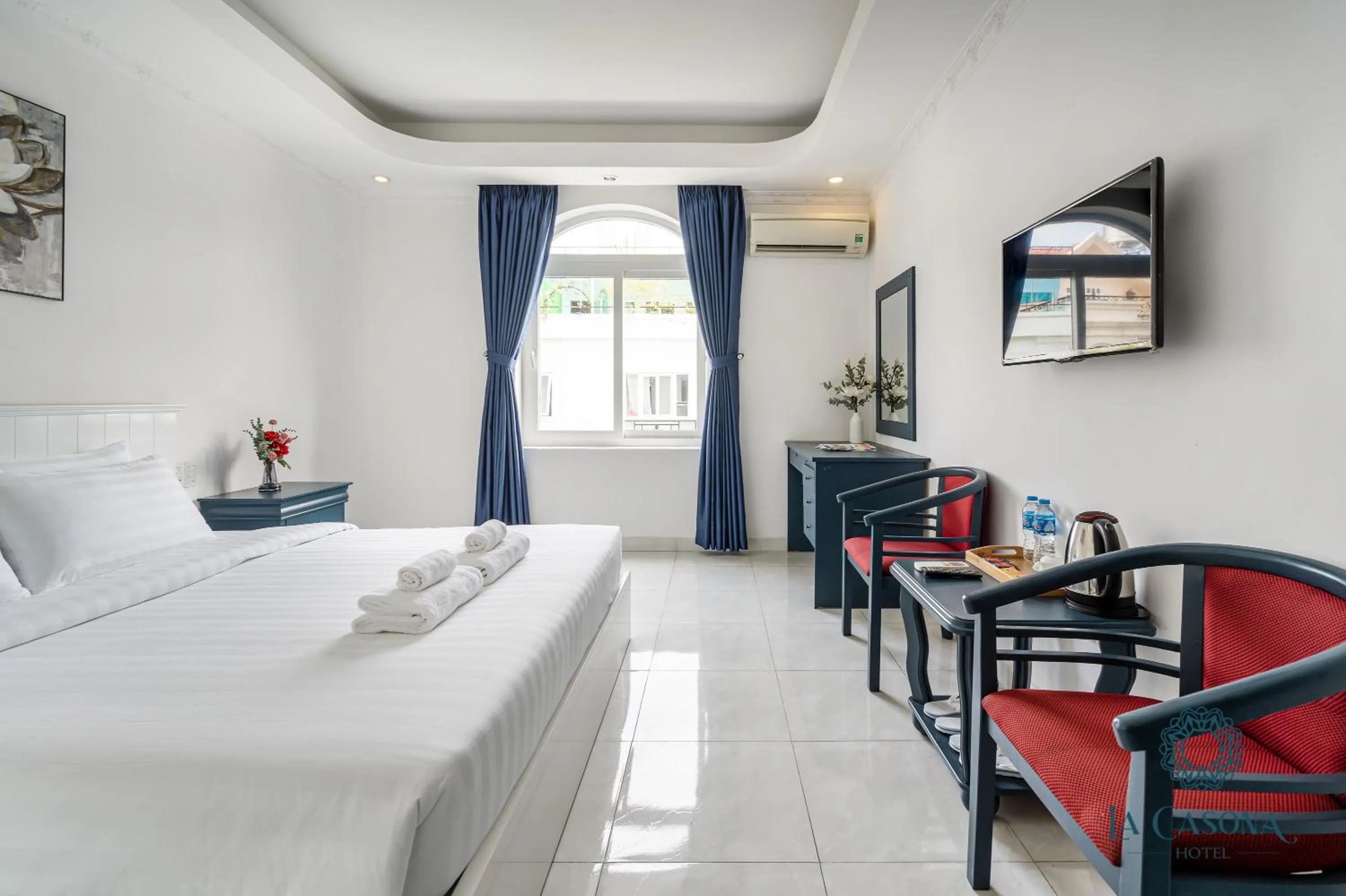 Bed in La Casona Hotel