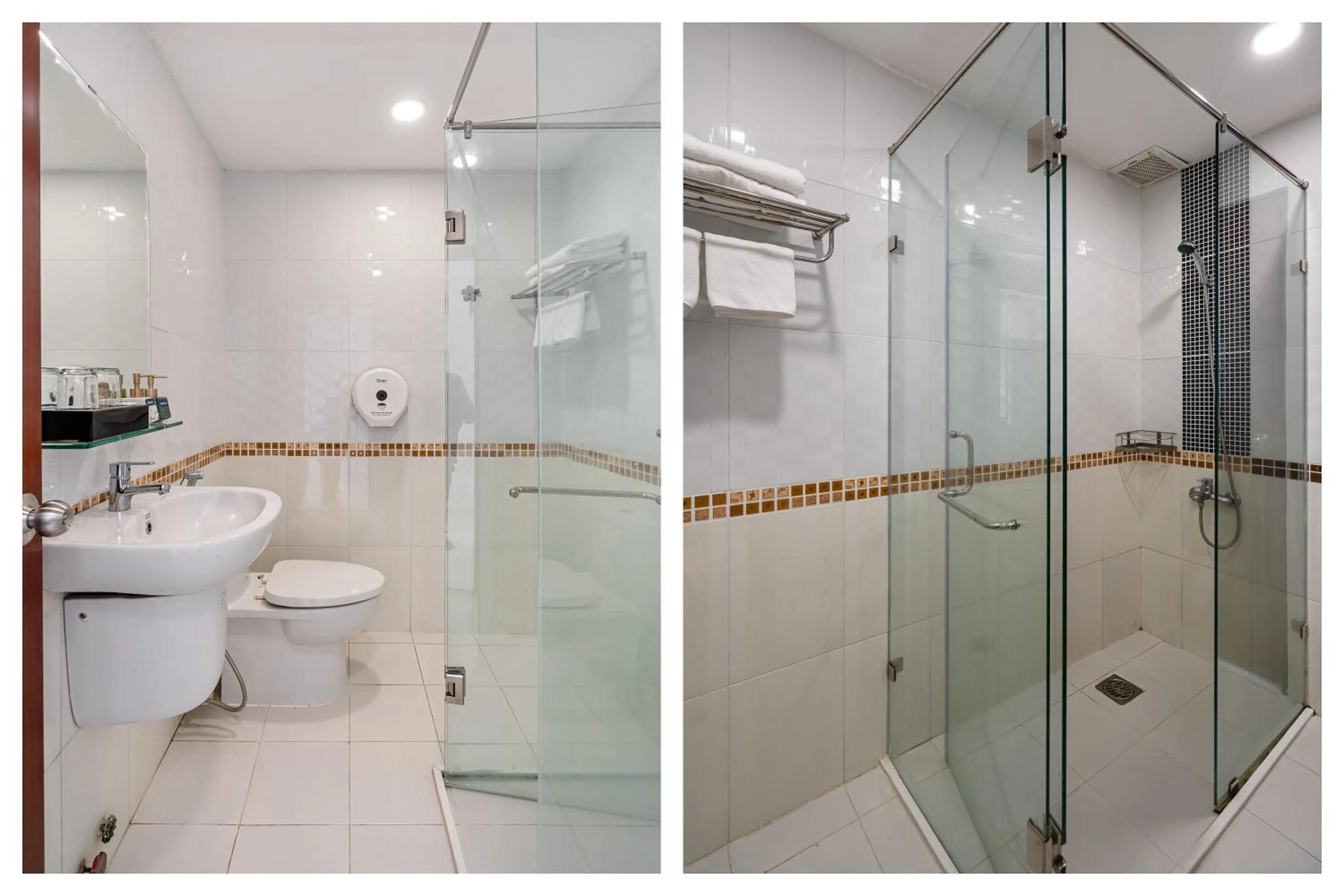 Shower in La Casona Hotel