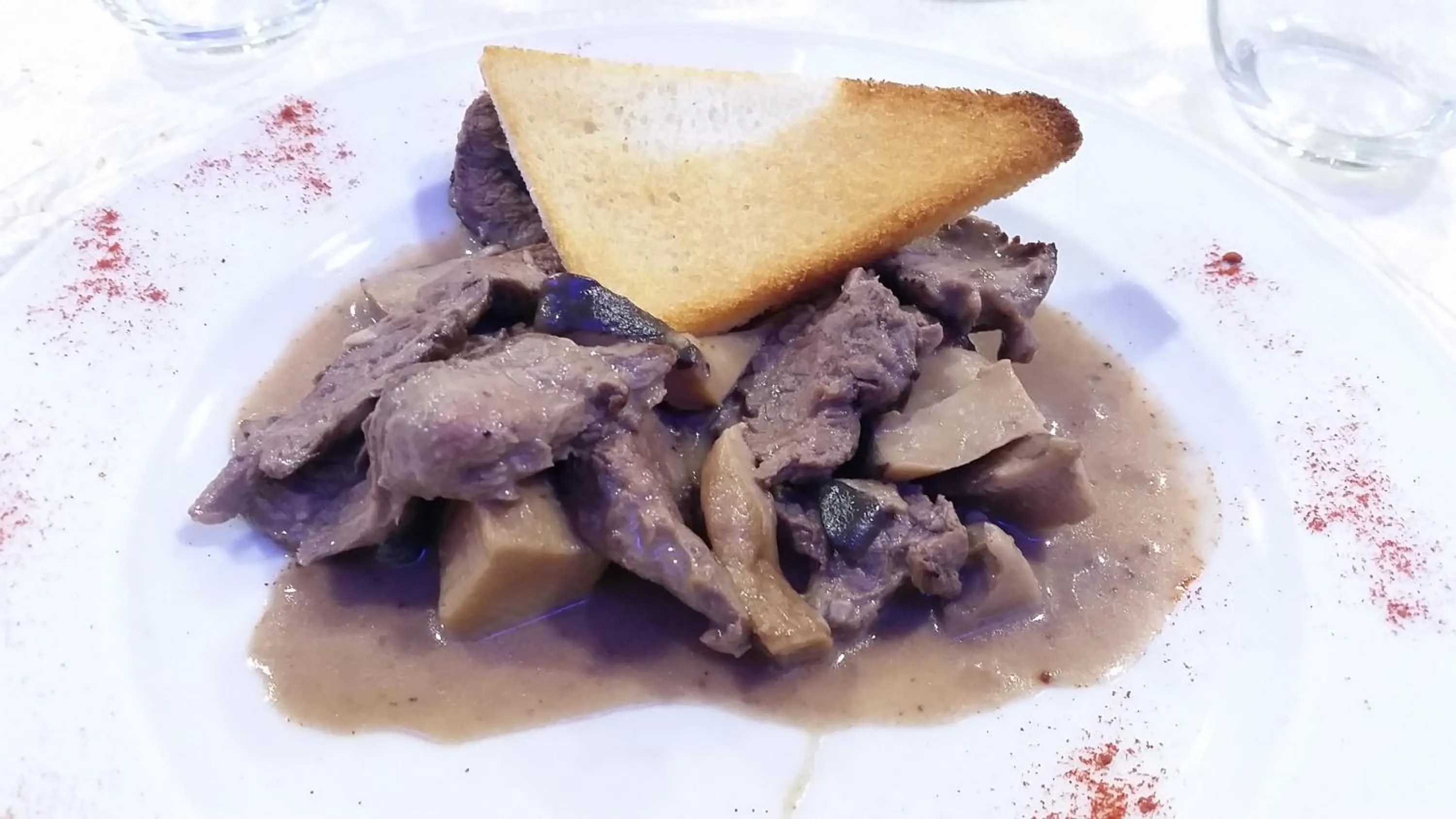 Food close-up in Hotel Leon - Ristorante Al Cavallino Rosso