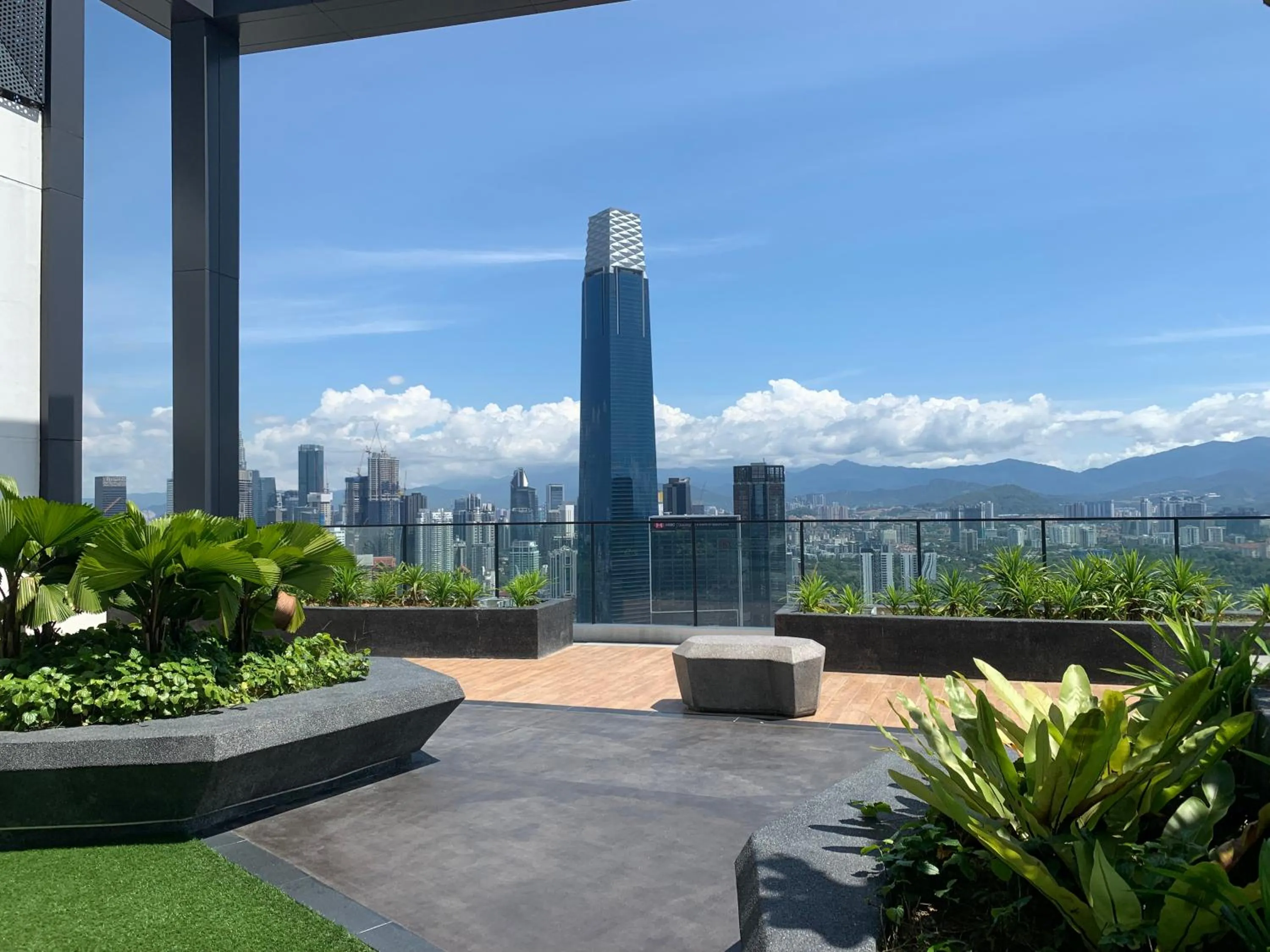 View (from property/room) in Greystone Continew Residensi