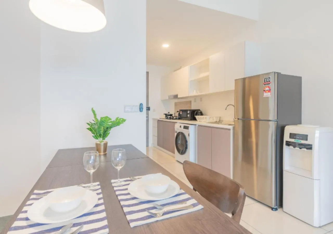 Kitchen or kitchenette in Greystone Continew Residensi