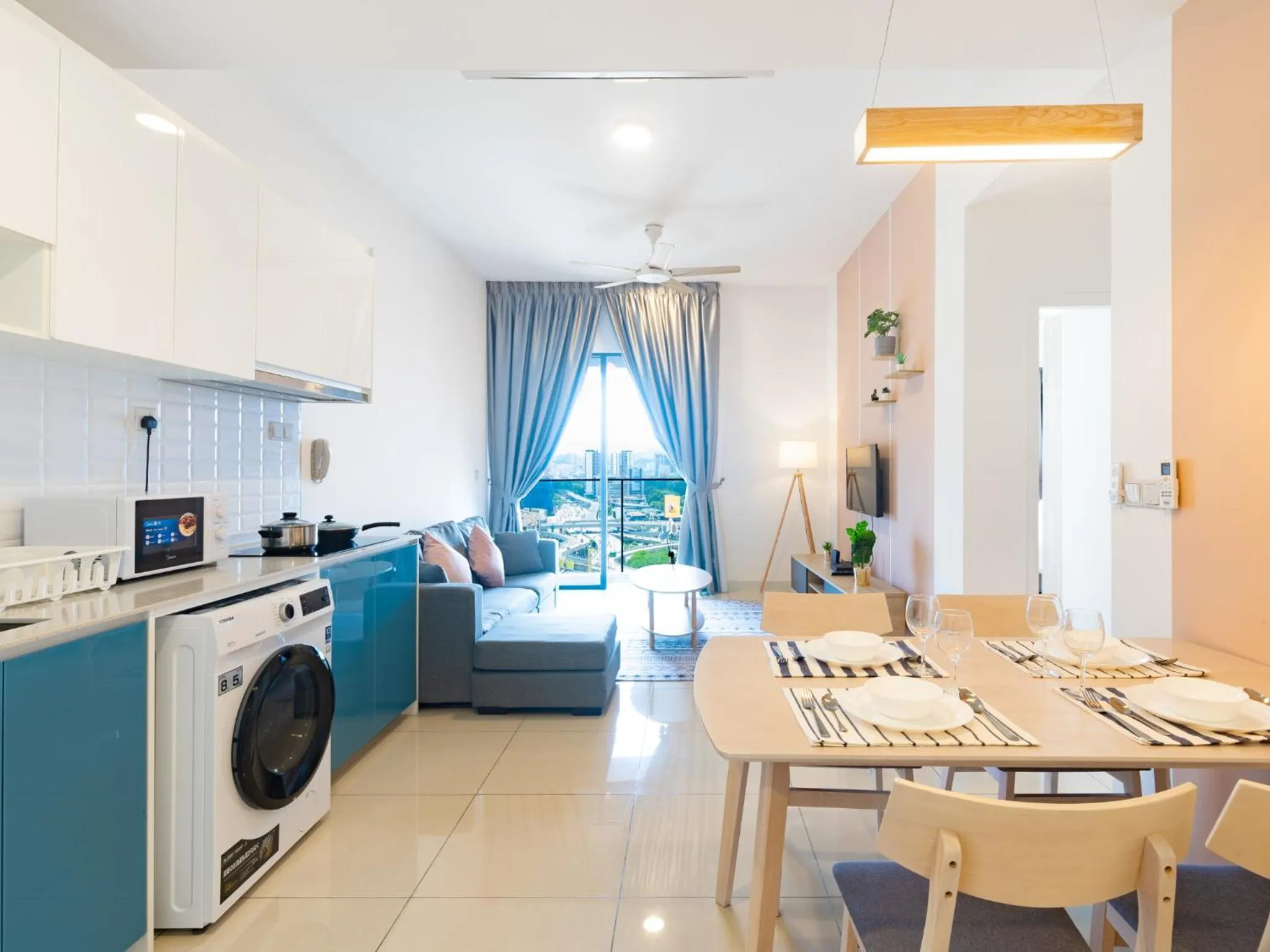 Living room in Greystone Continew Residensi