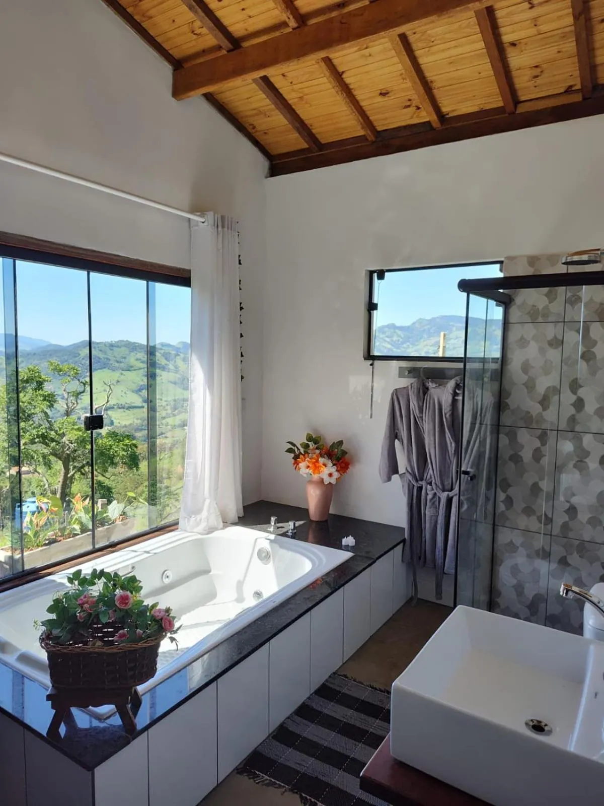 Bed in Pousada Vitória