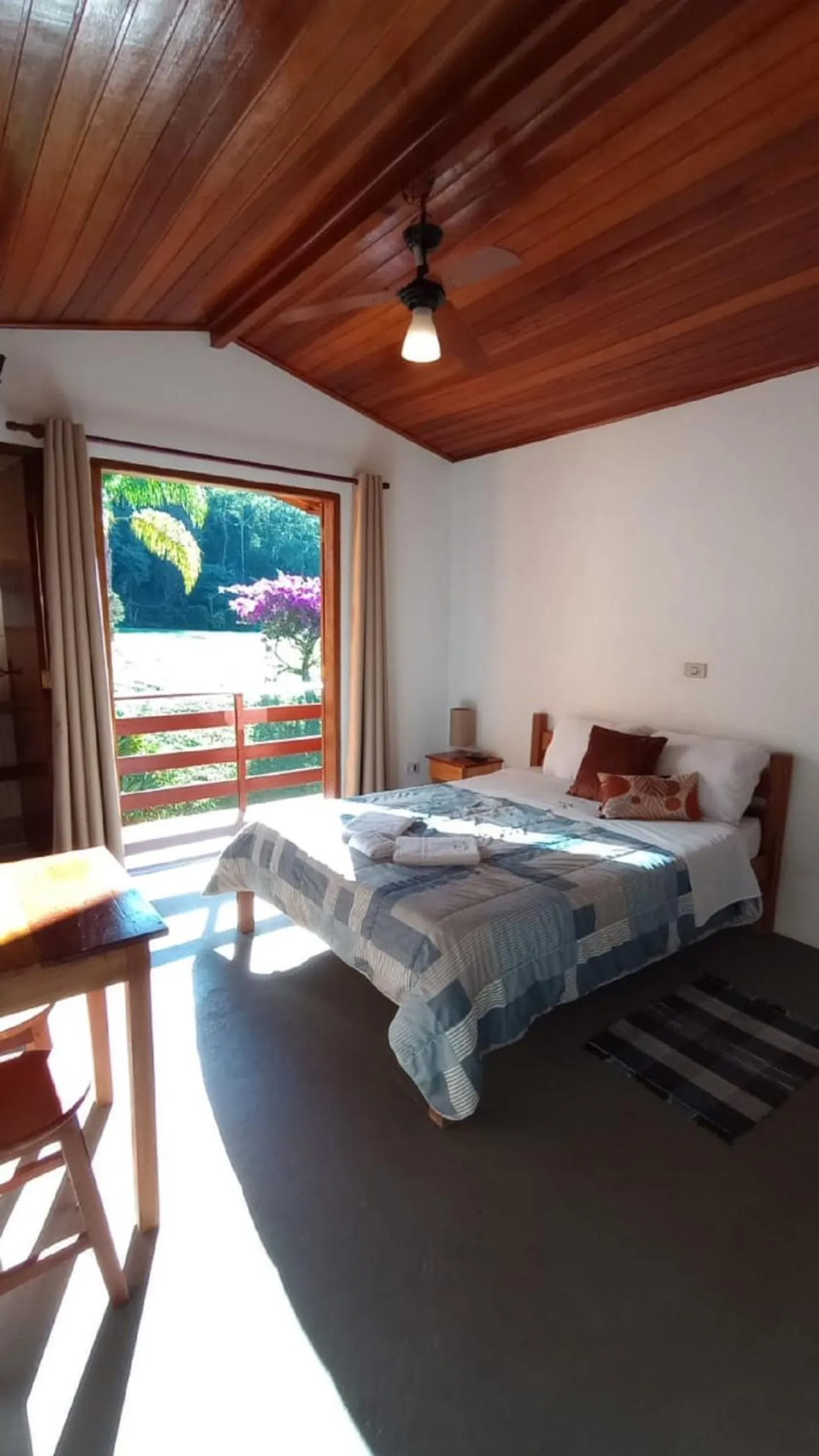 Bed in Pousada Vitória