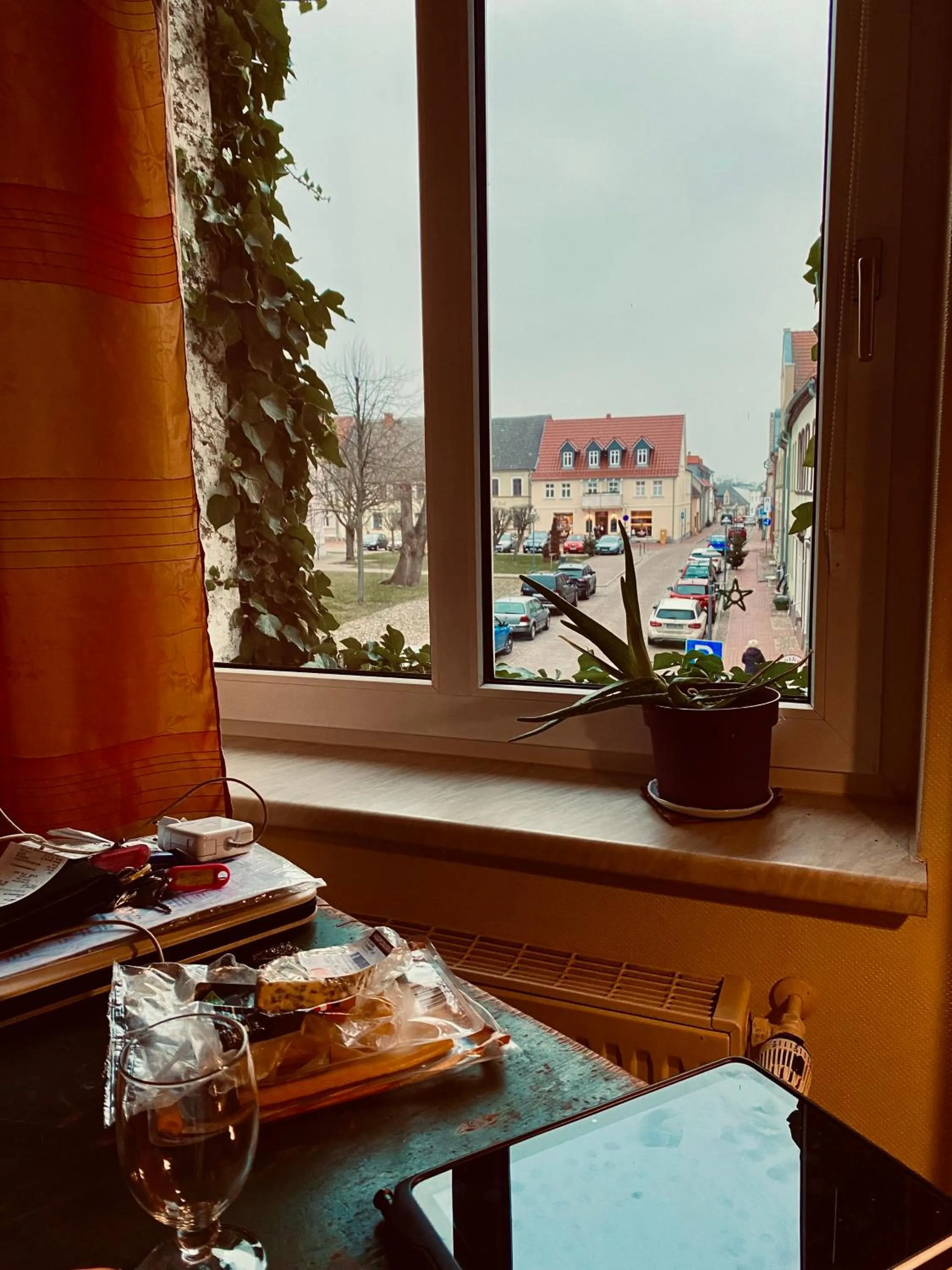 View (from property/room) in norddeutscher Hof - Kutscherstation