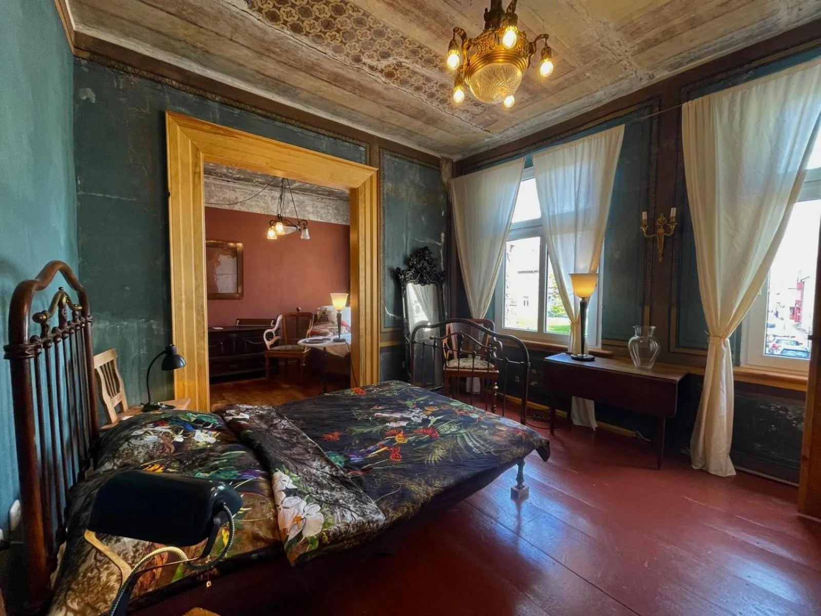 Bed in norddeutscher Hof - Kutscherstation