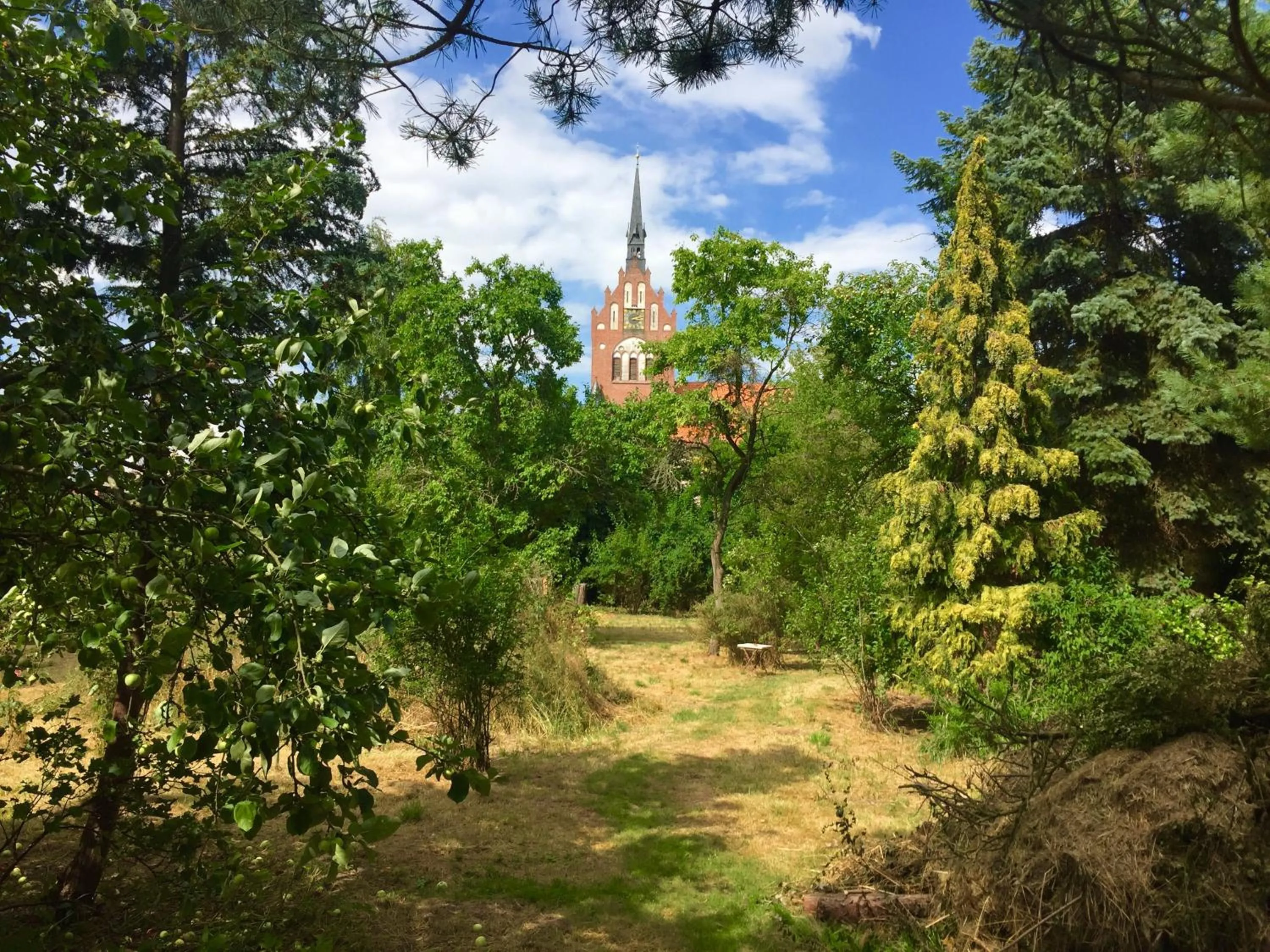 Garden in norddeutscher Hof - Kutscherstation