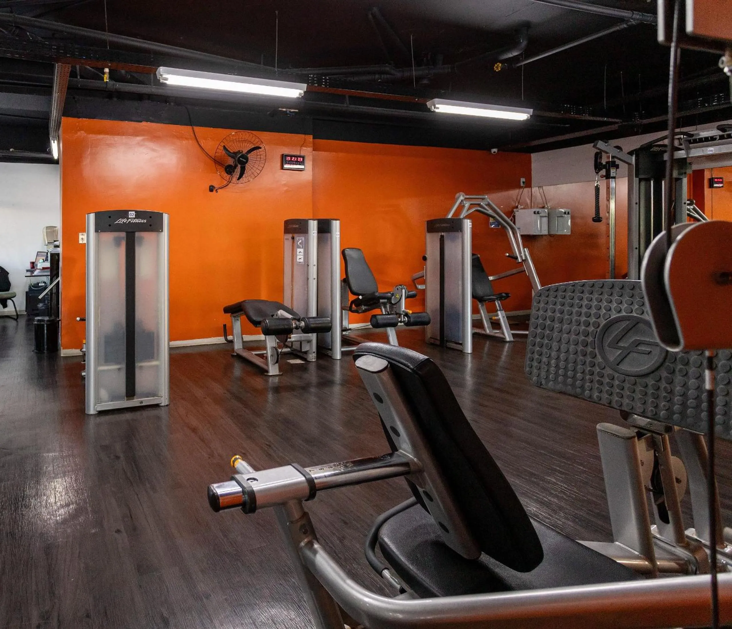 Fitness centre/facilities in Rental Home Barra Palace Vista para o mar