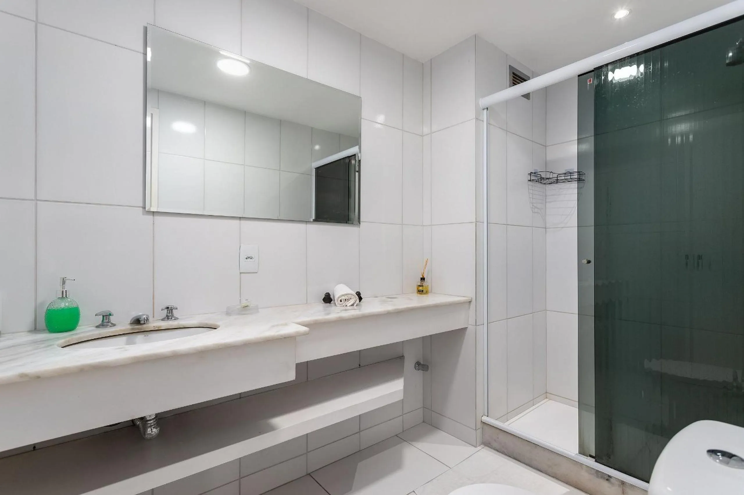 Bathroom in Rental Home Barra Palace Vista para o mar