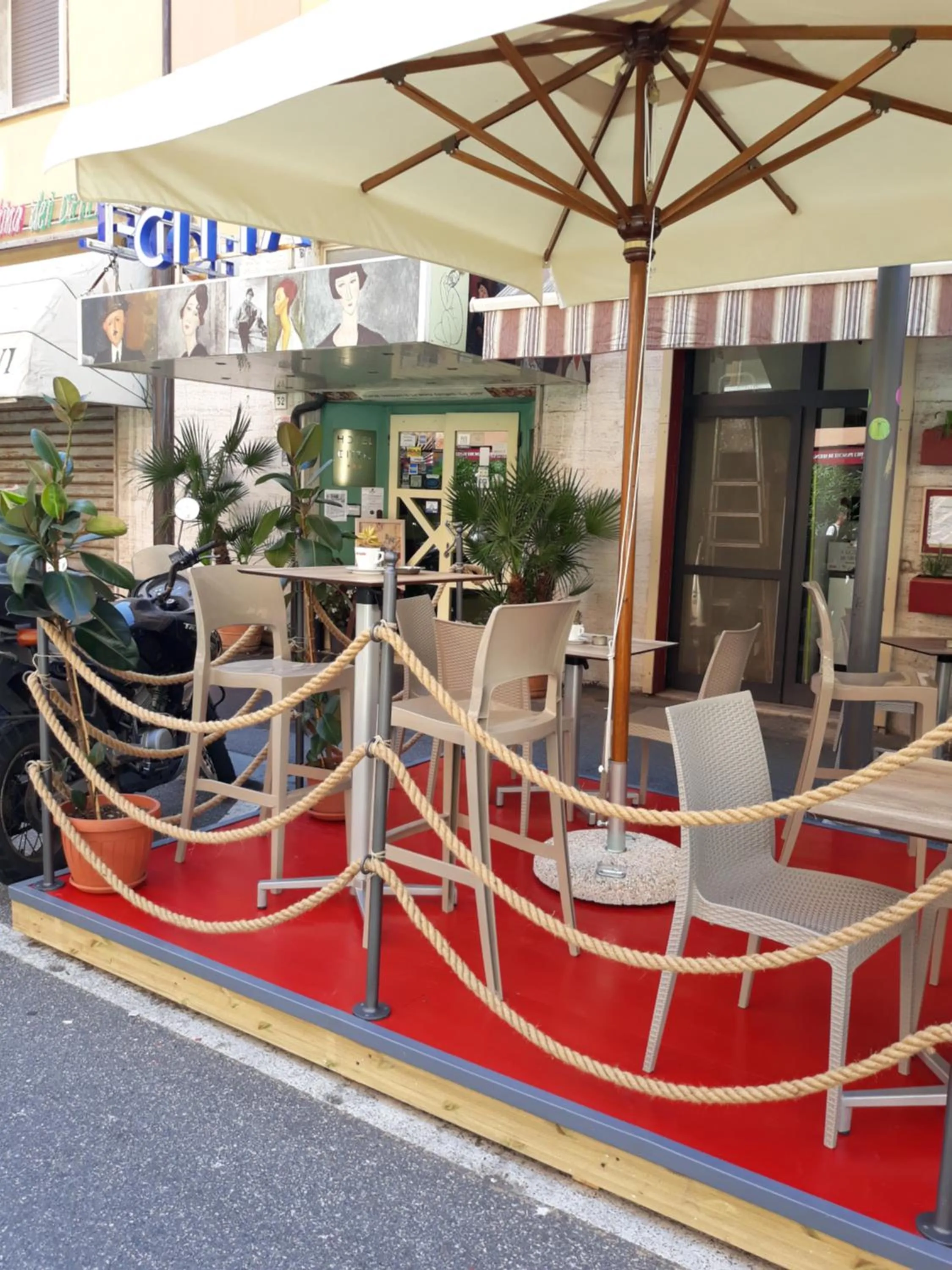 Facade/entrance in Hotel Citta'