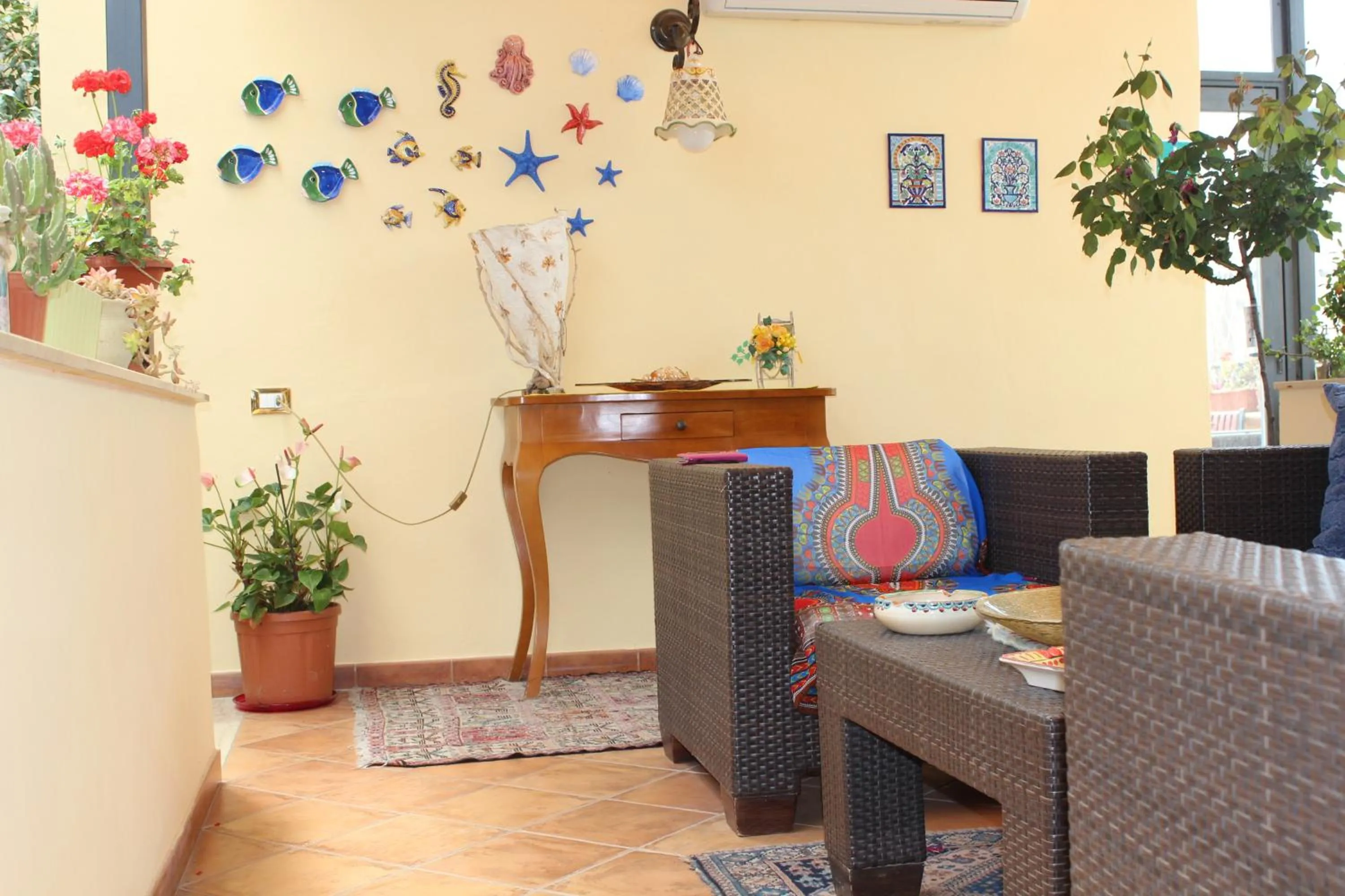 Balcony/Terrace in Hotel Residence Le Chiavi Di San Francesco