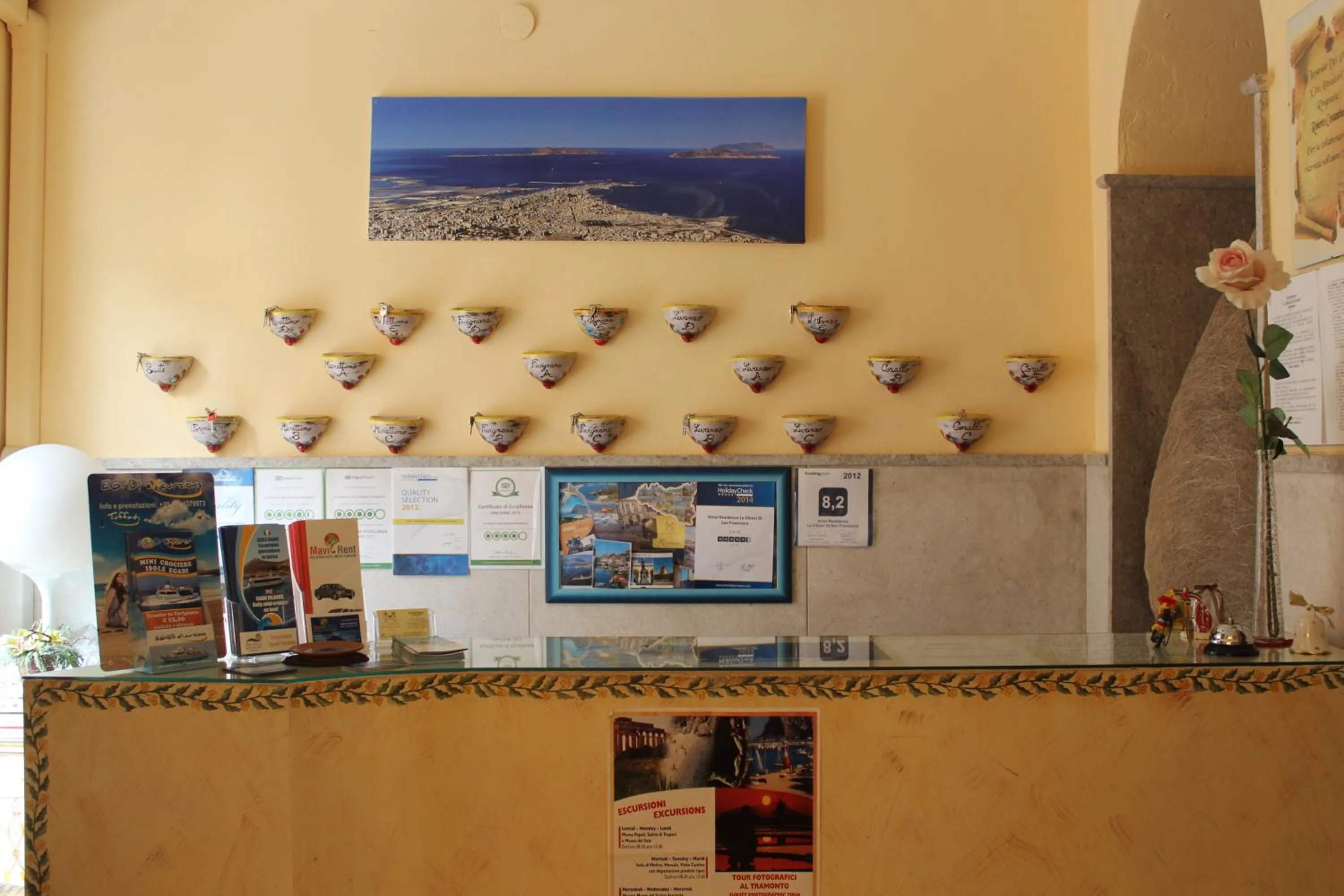 Lobby or reception in Hotel Residence Le Chiavi Di San Francesco