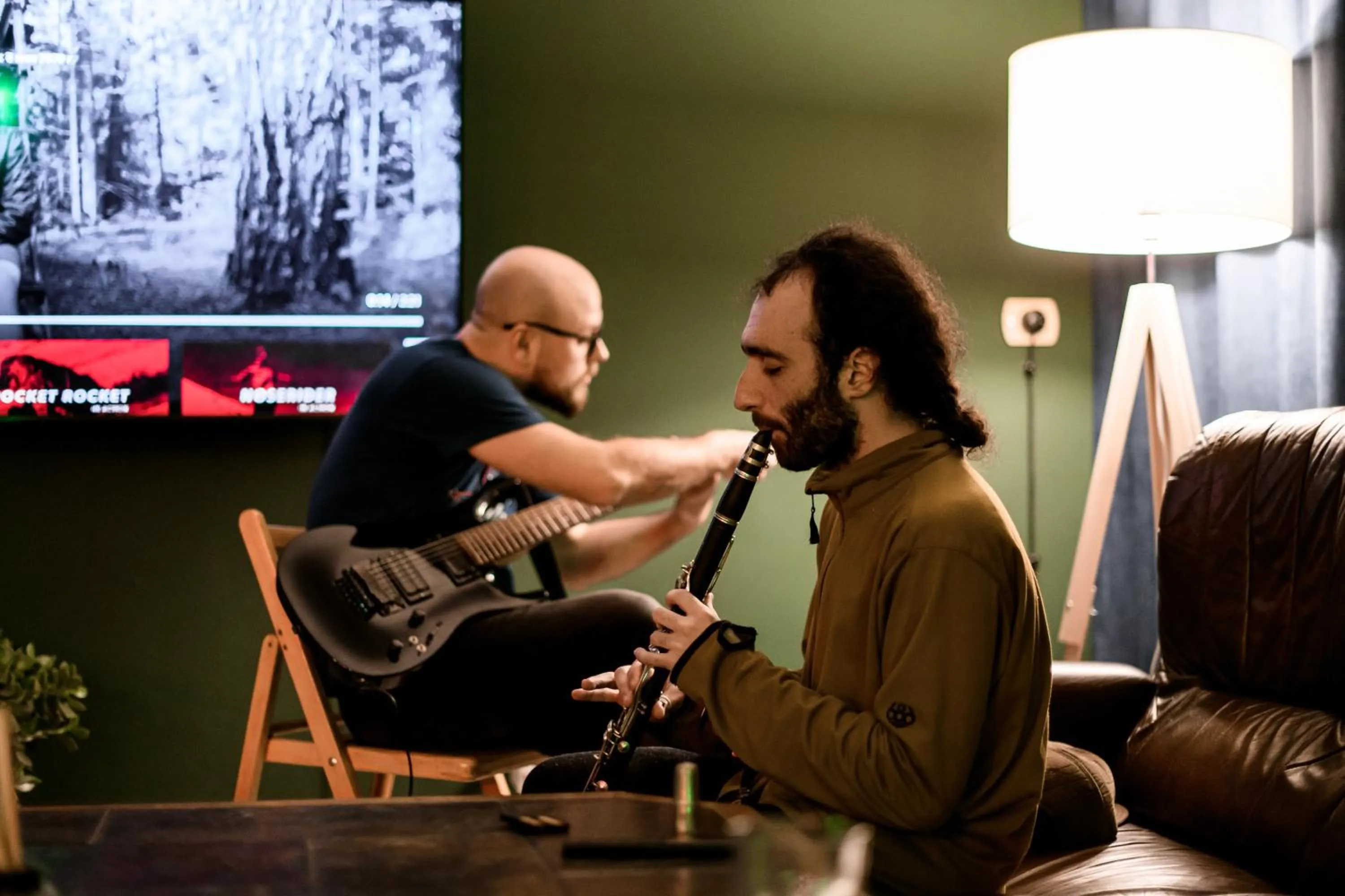 Communal lounge/ TV room in Ozon Gudauri