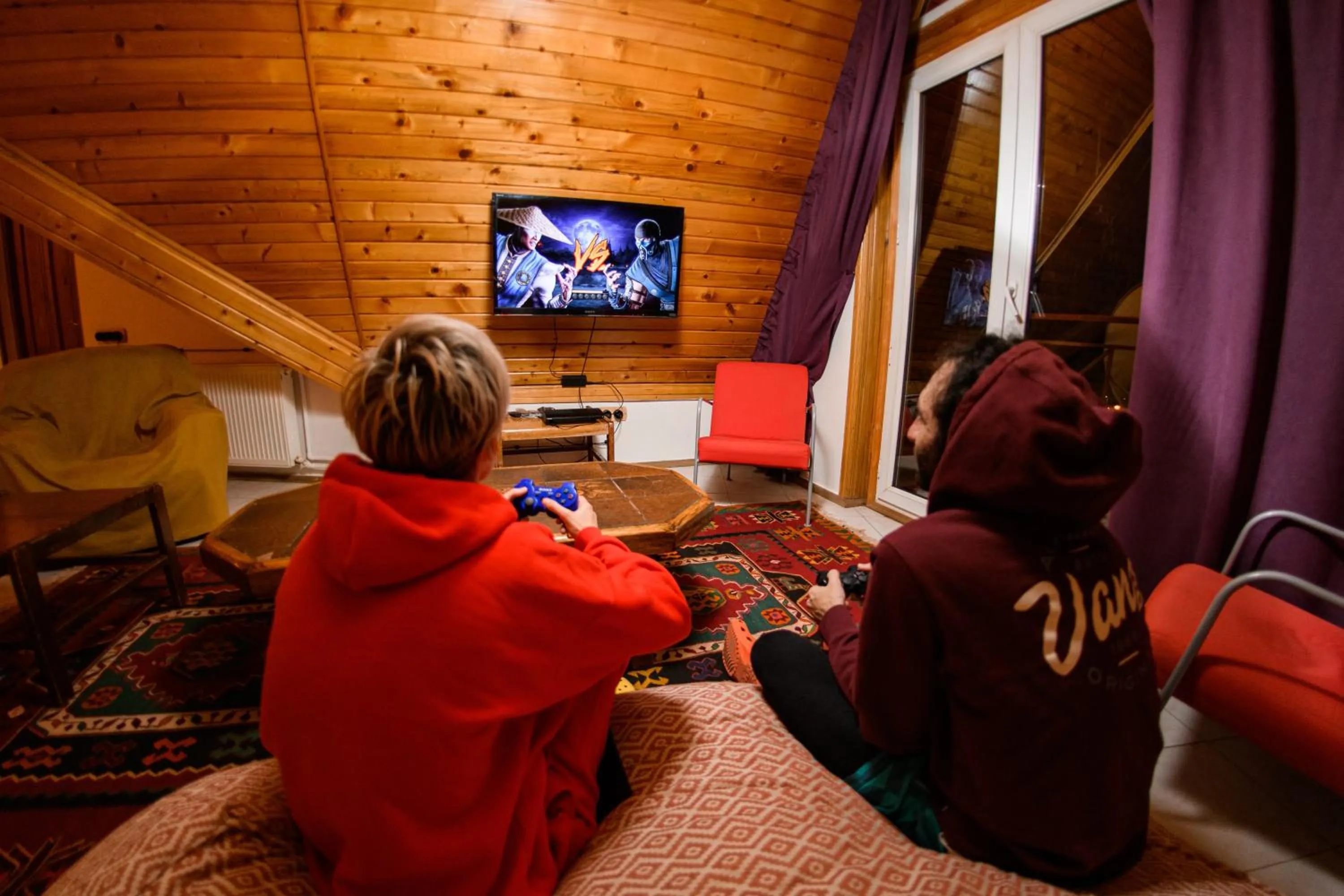 Lounge or bar in Ozon Gudauri