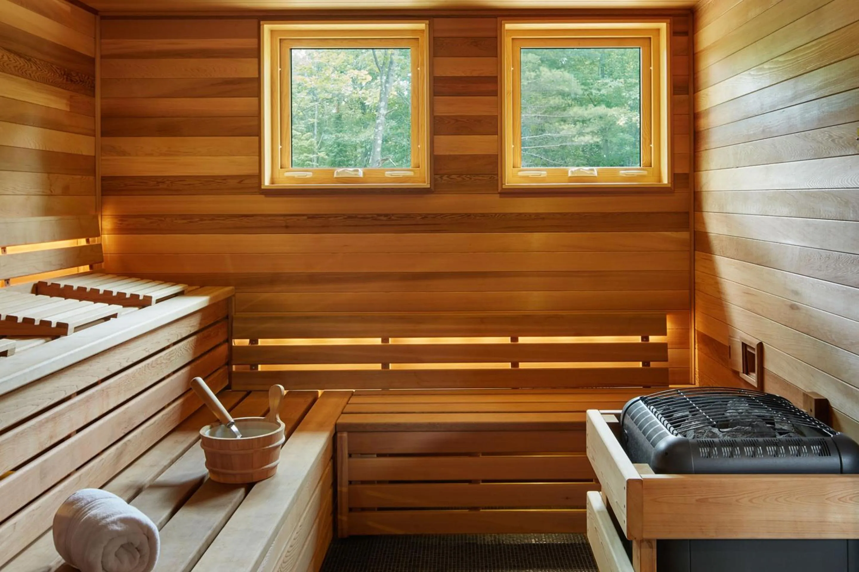 Sauna in Wild Rice Retreat