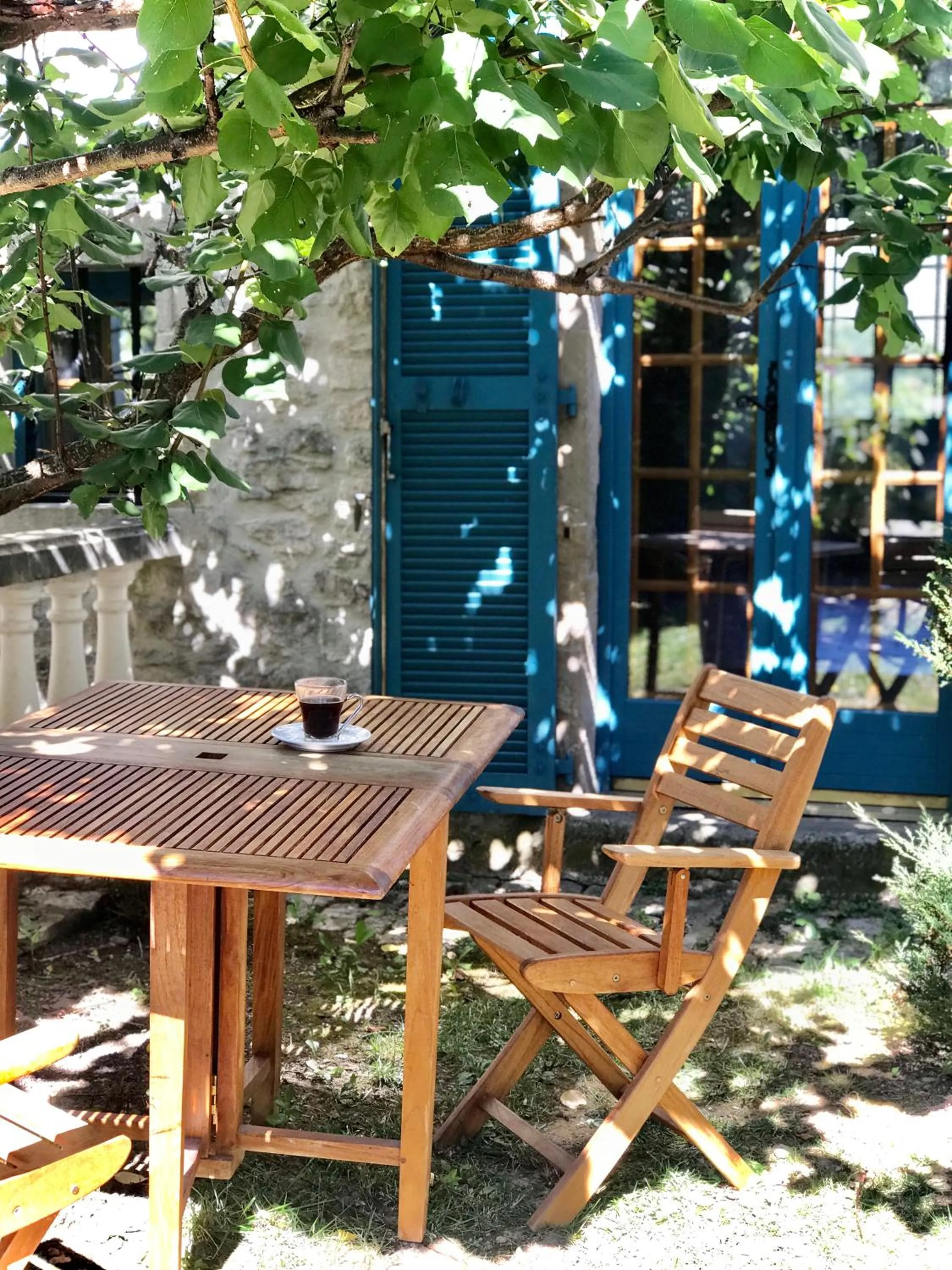 Garden view in Manoir Saint-Pierre