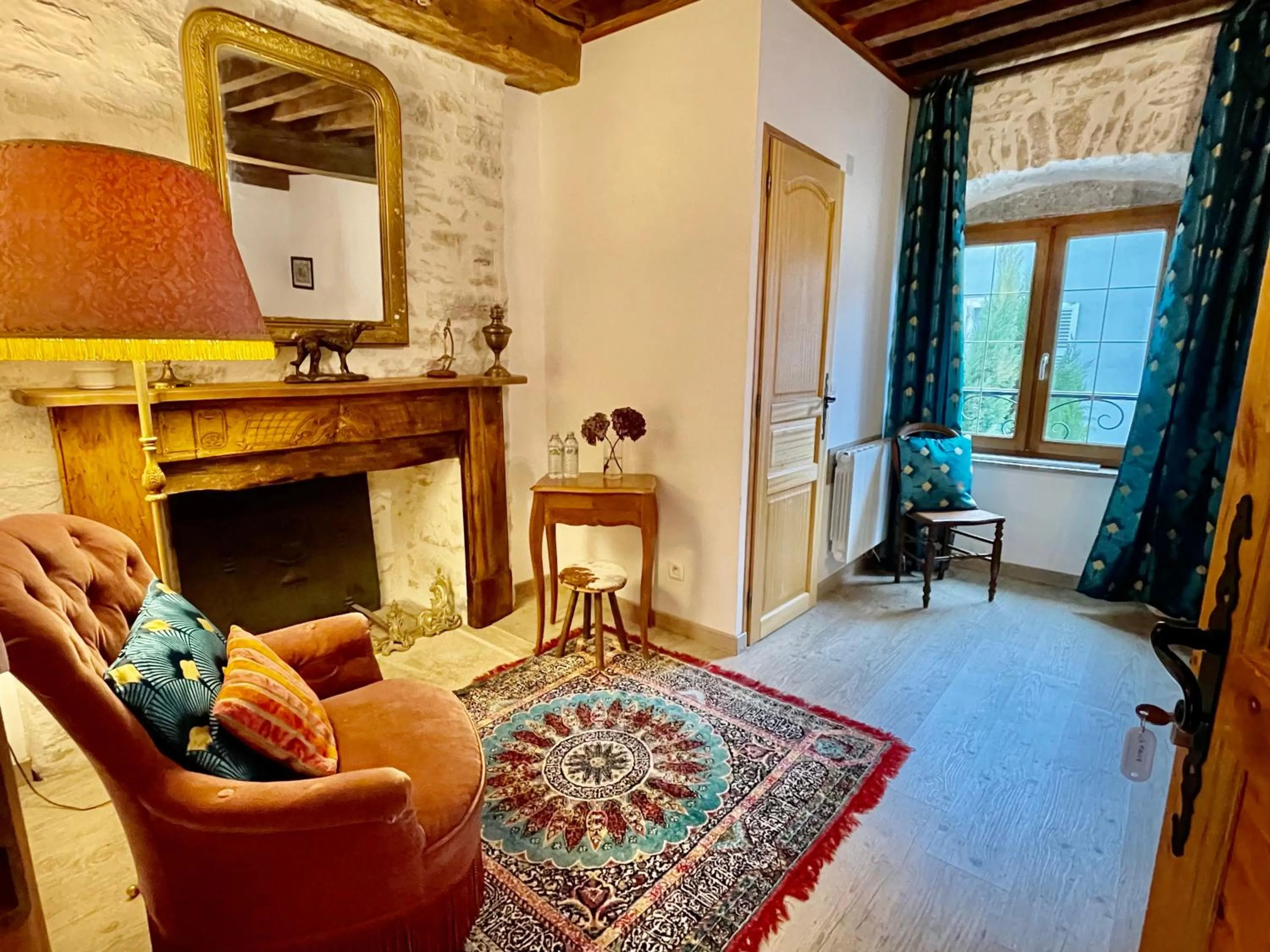 Seating area in Manoir Saint-Pierre