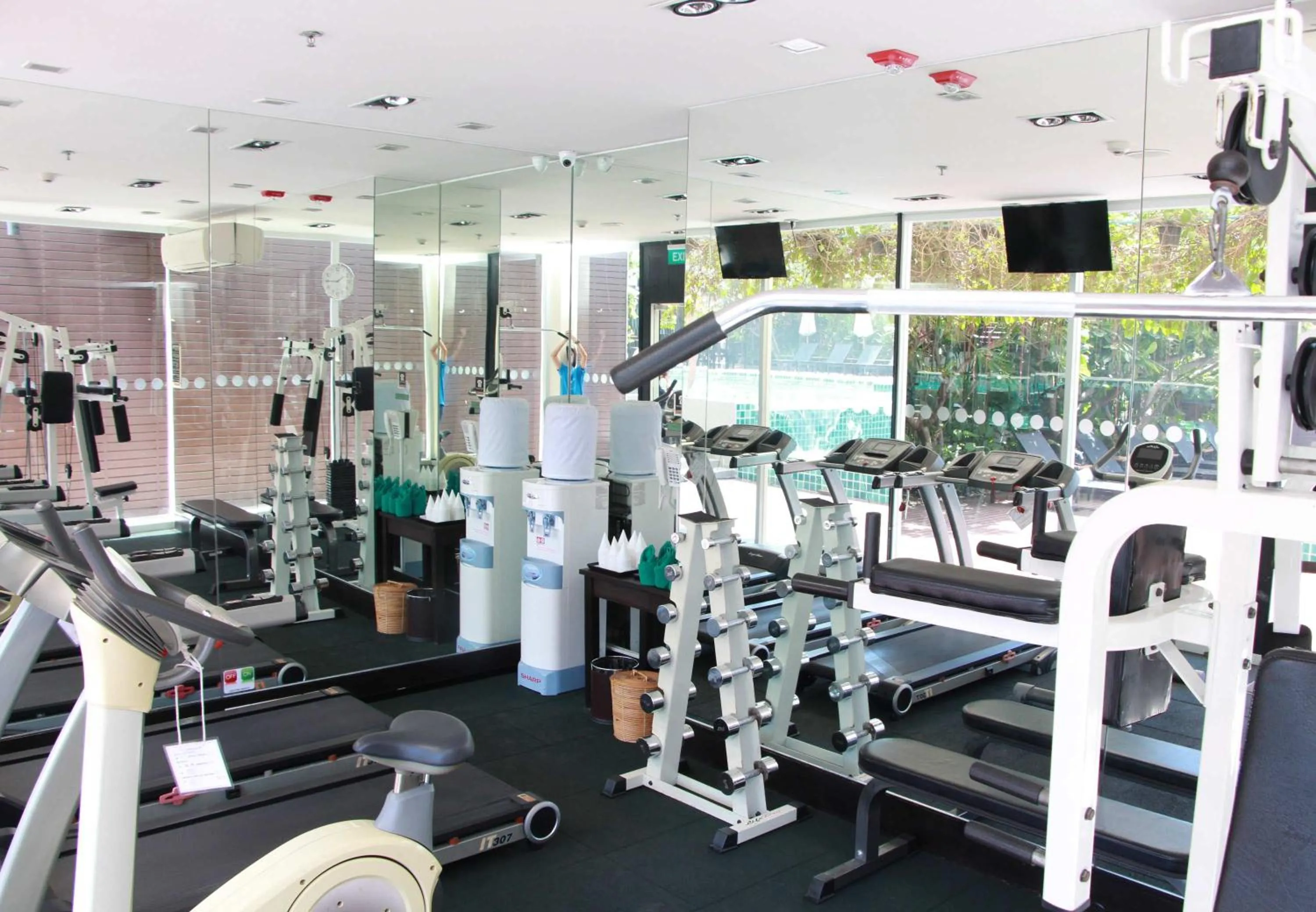 Fitness centre/facilities in Signature Pattaya