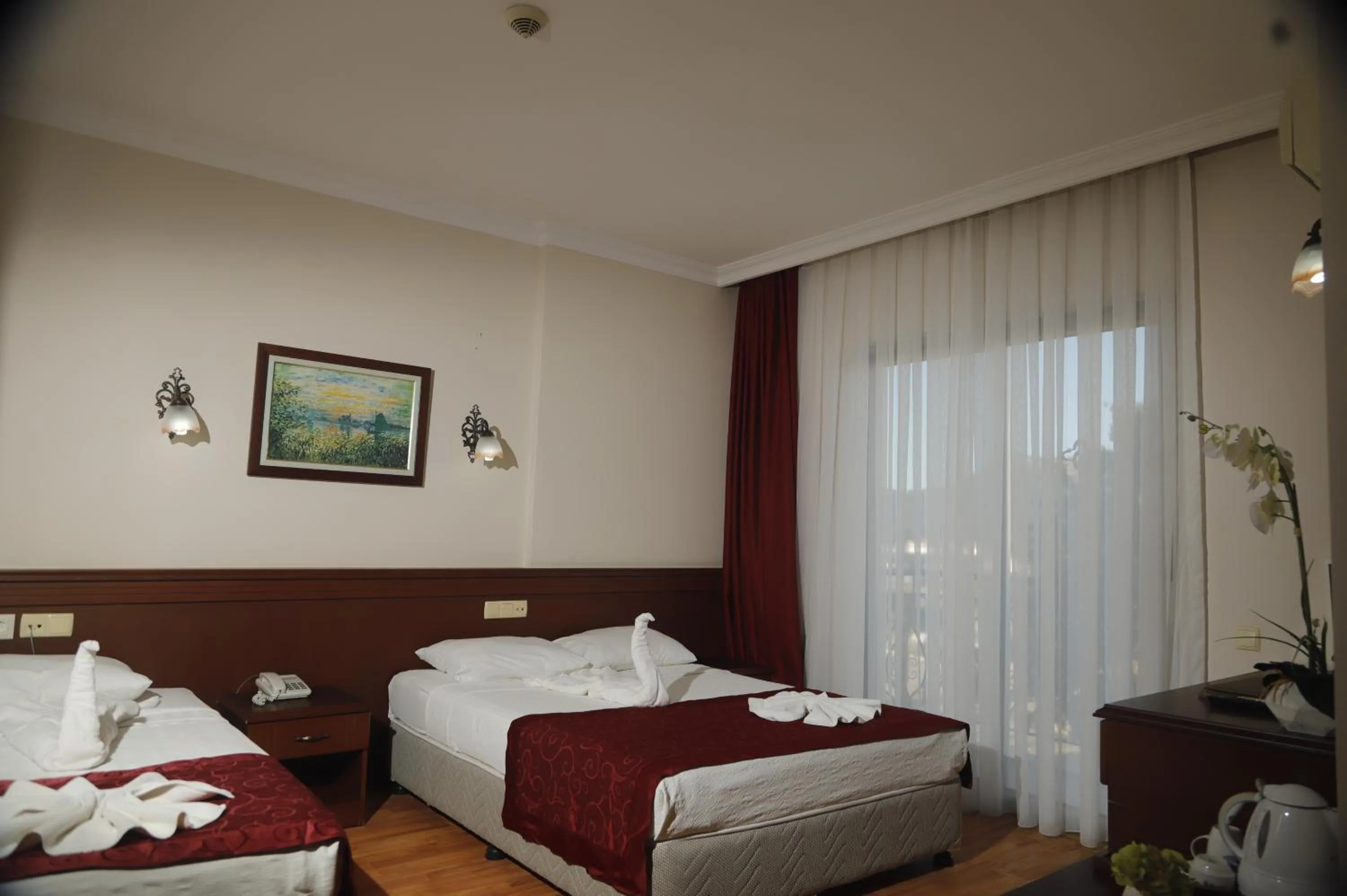 Bed in STELLA HOTEL&Spa ALL INCLUSIVE