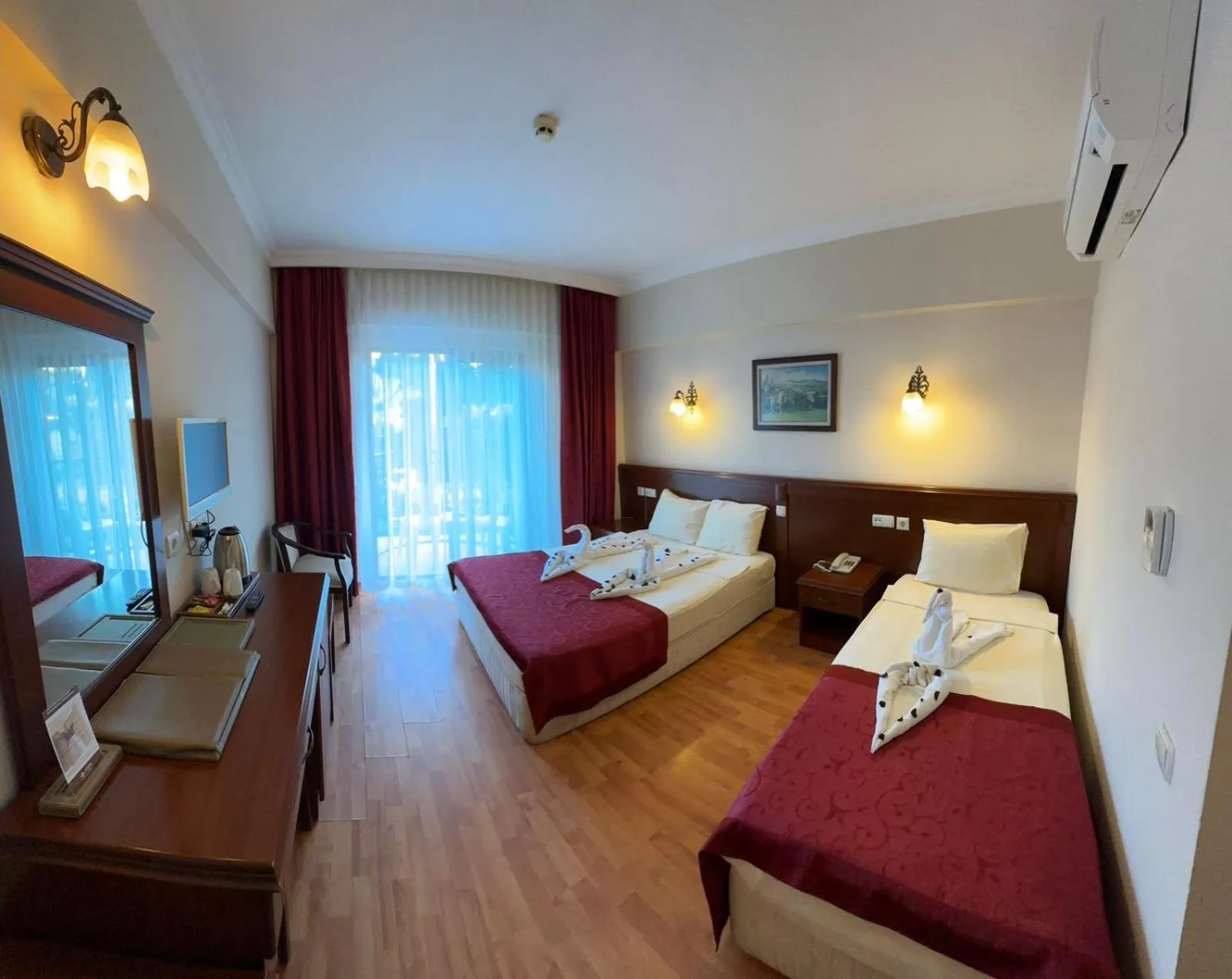 Bed in STELLA HOTEL&Spa ALL INCLUSIVE