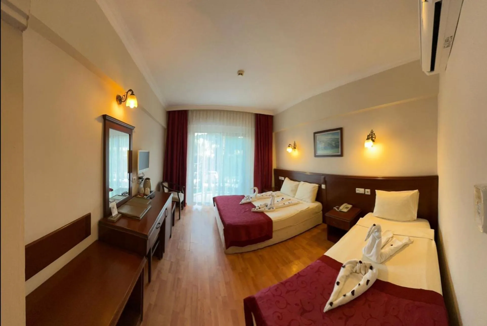 Bed in STELLA HOTEL&Spa ALL INCLUSIVE