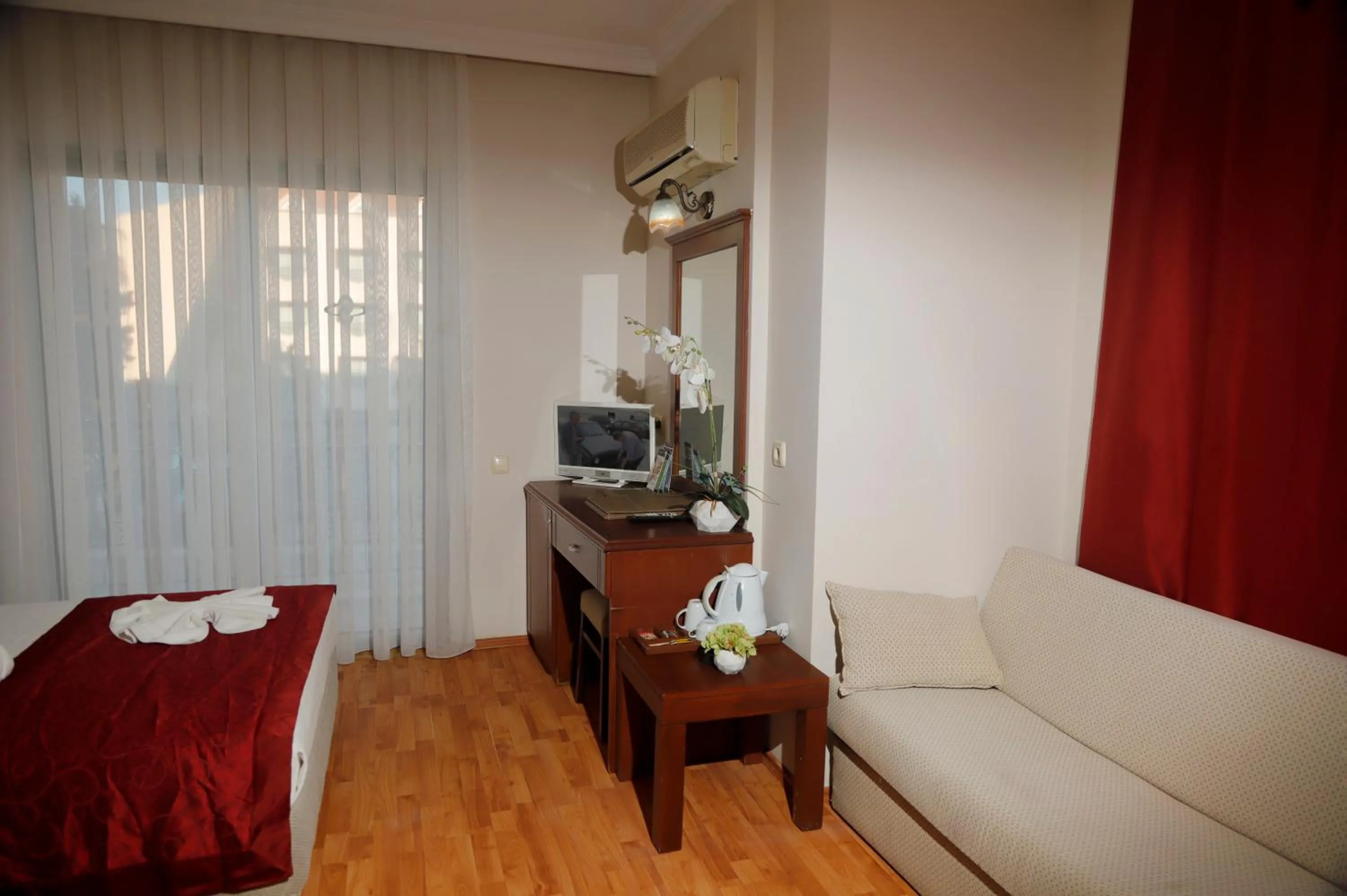 Bed in STELLA HOTEL&Spa ALL INCLUSIVE