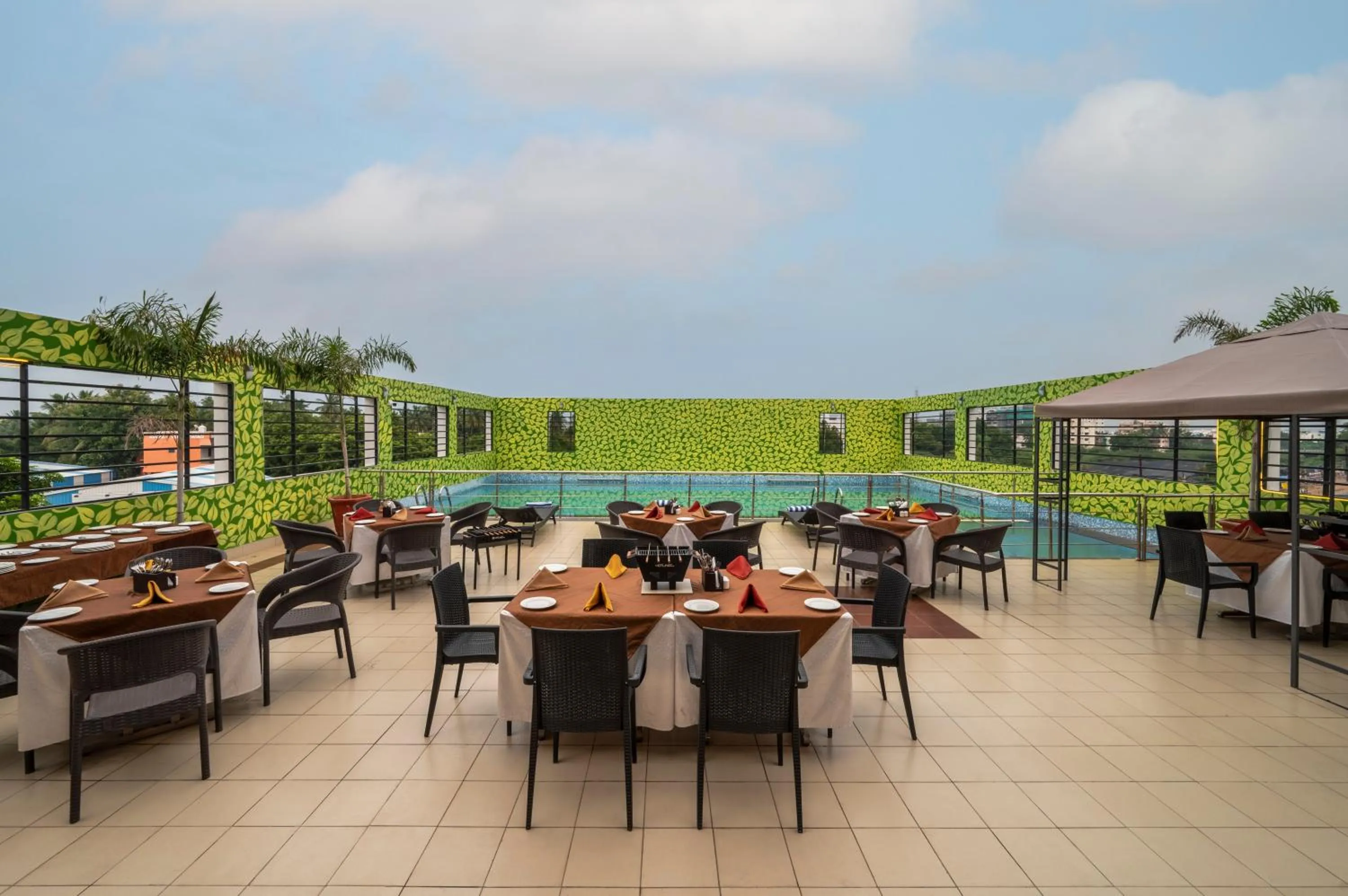 Swimming pool in Sterling V Grand Madurai