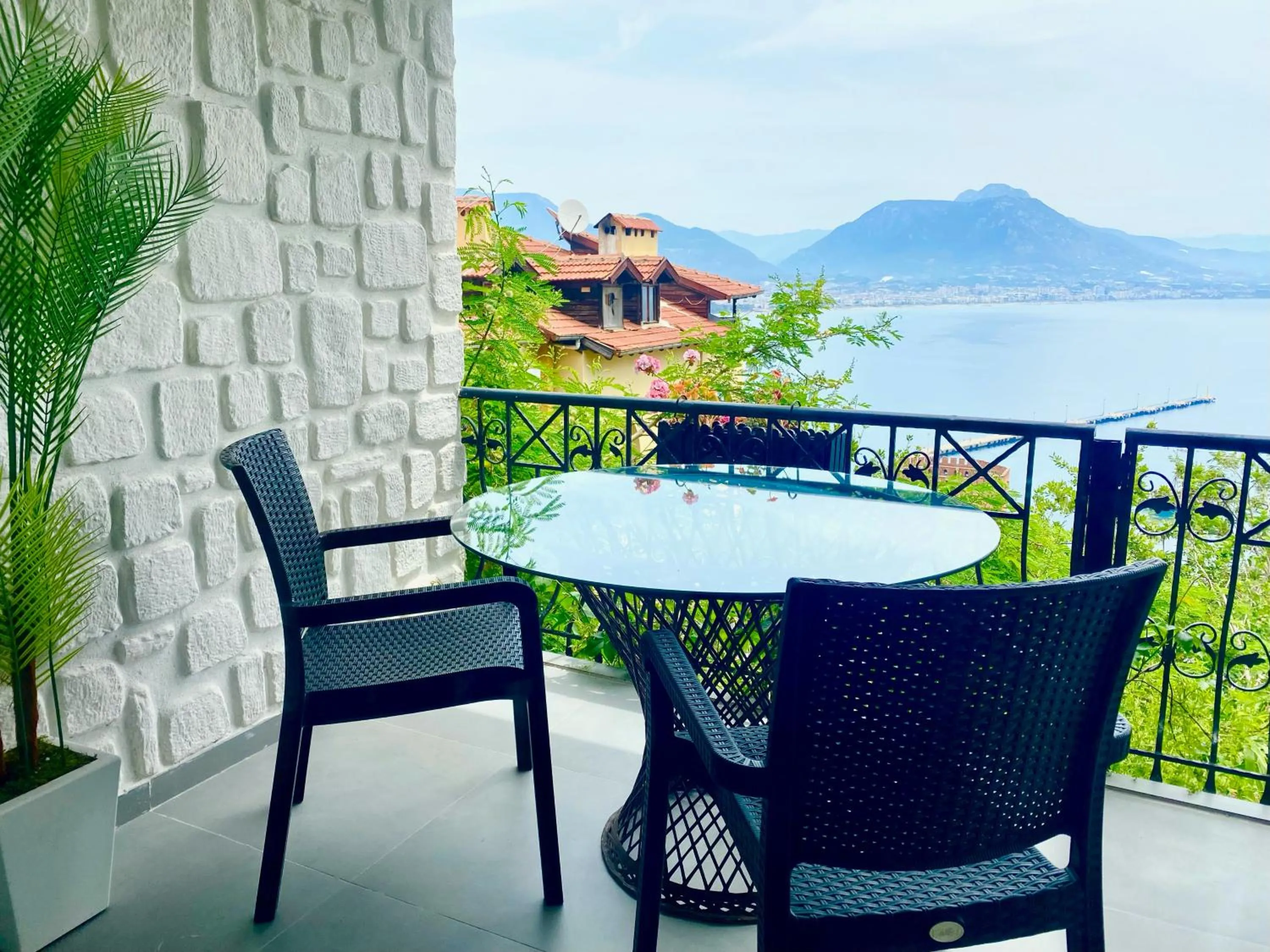 Balcony/Terrace in Castle Boutique Hotel Alanya