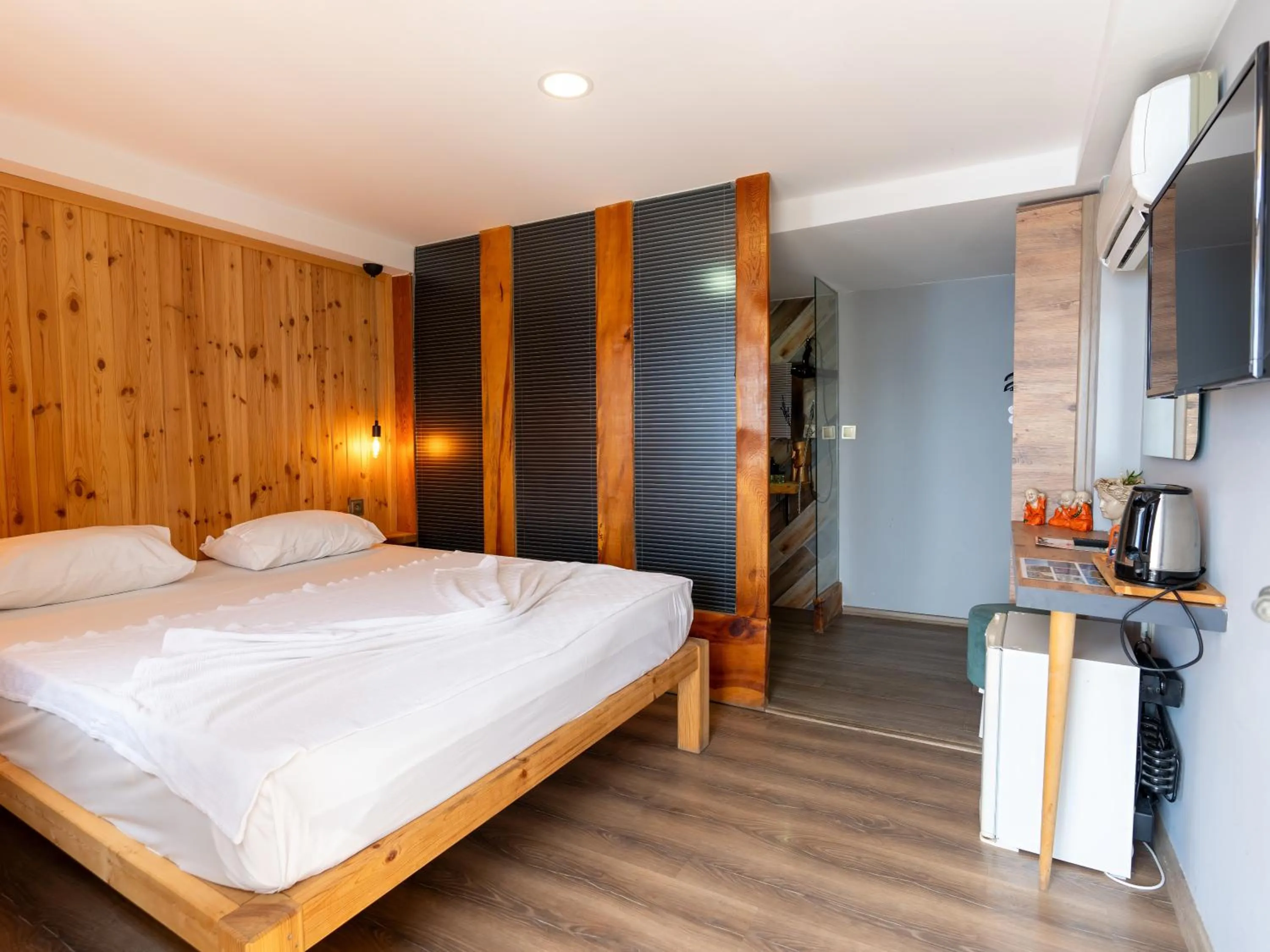 Bed in Castle Boutique Hotel Alanya