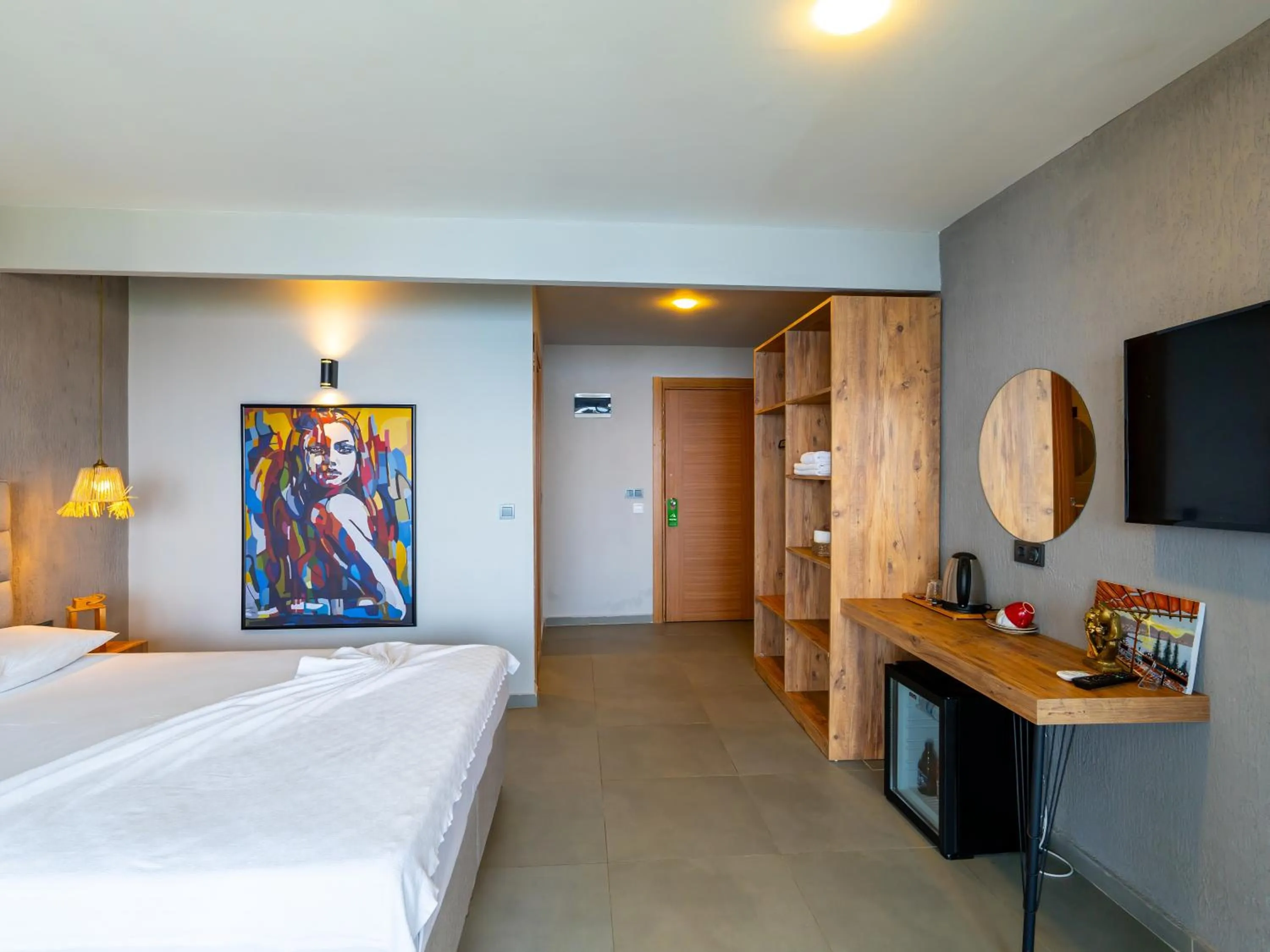 Bed in Castle Boutique Hotel Alanya