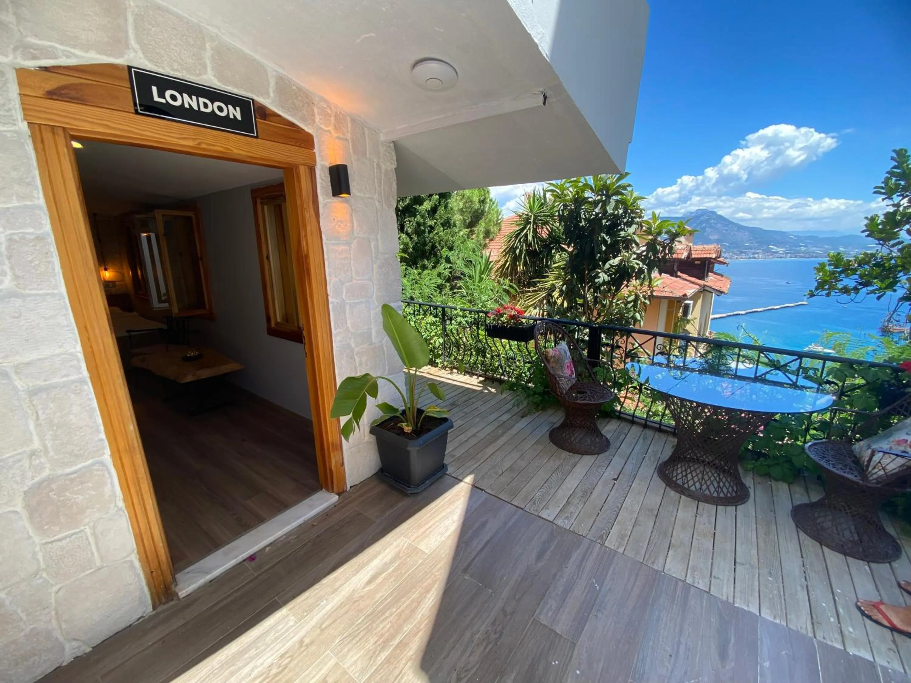 Balcony/Terrace in Castle Boutique Hotel Alanya