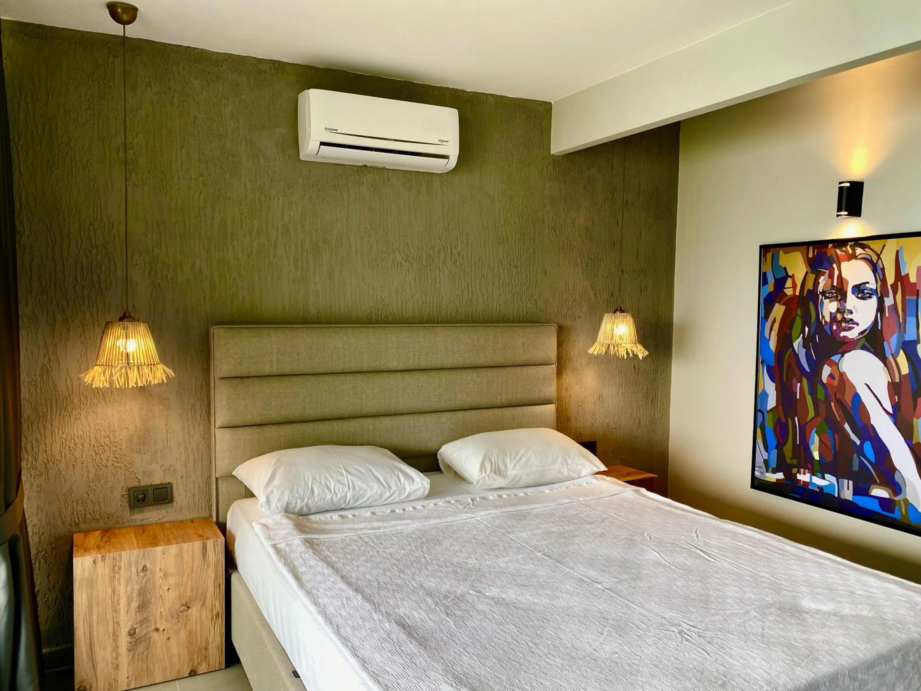 Bed in Castle Boutique Hotel Alanya