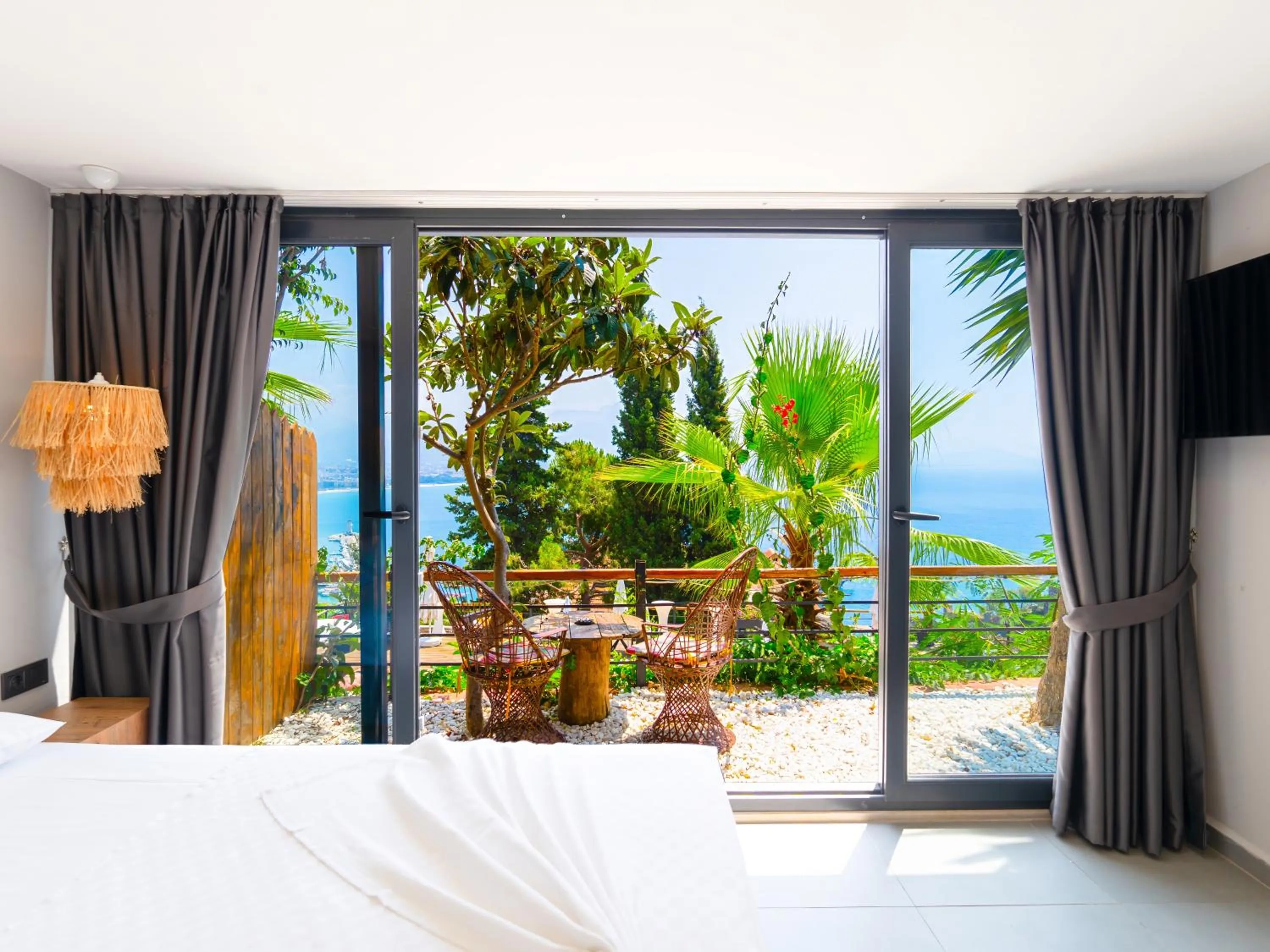 Bed in Castle Boutique Hotel Alanya