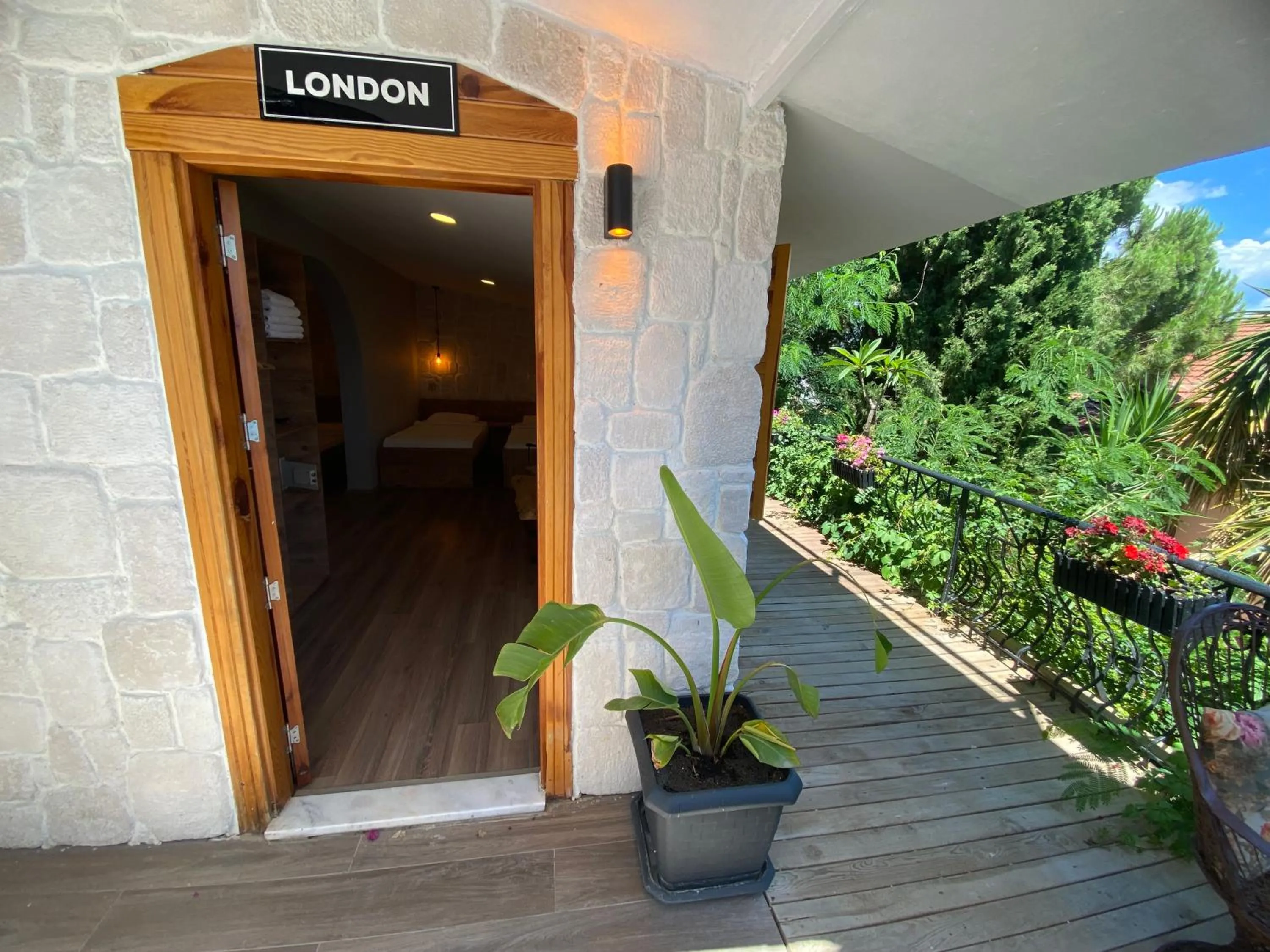 Balcony/Terrace in Castle Boutique Hotel Alanya
