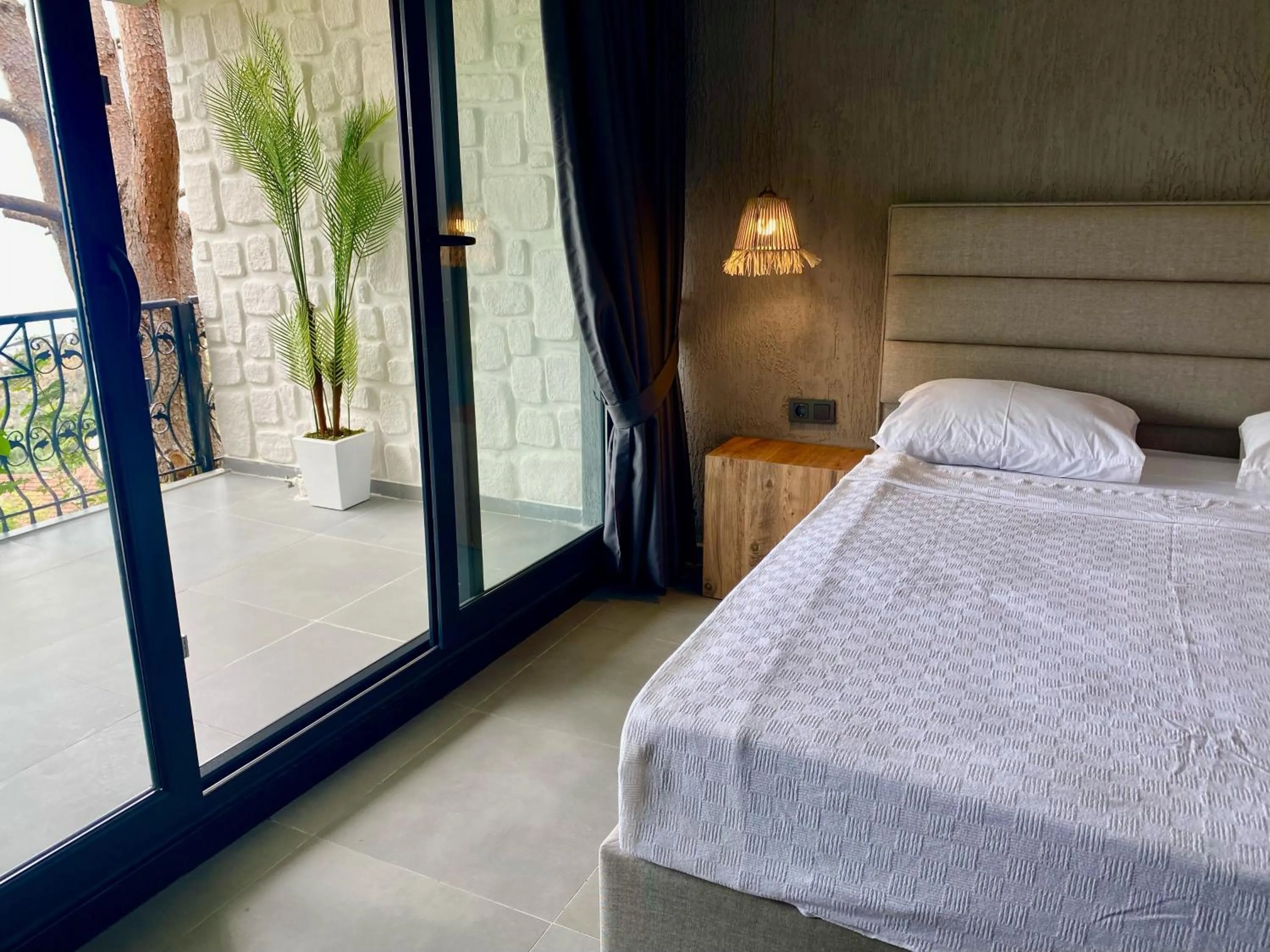 Bed in Castle Boutique Hotel Alanya