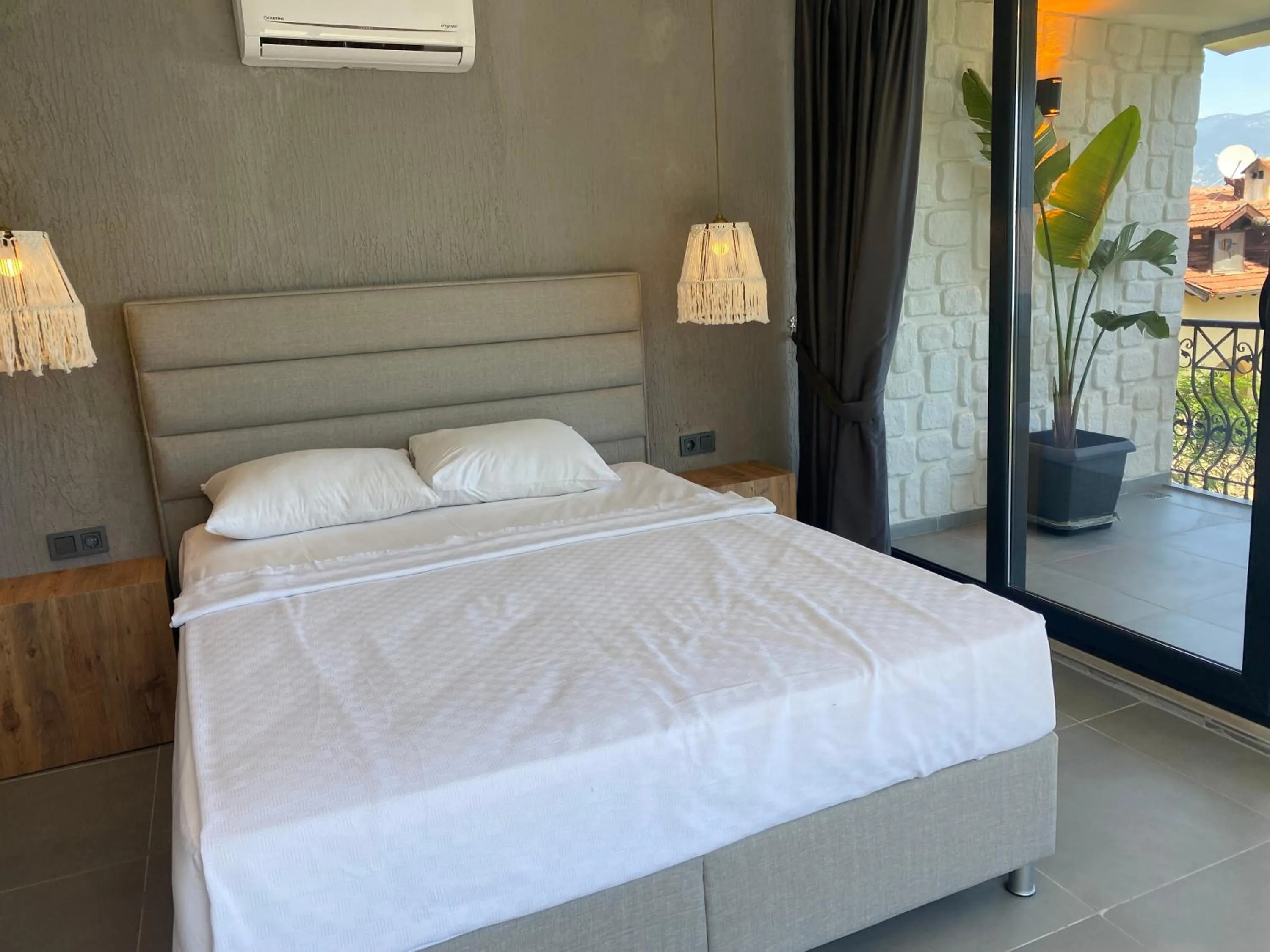 Bed in Castle Boutique Hotel Alanya