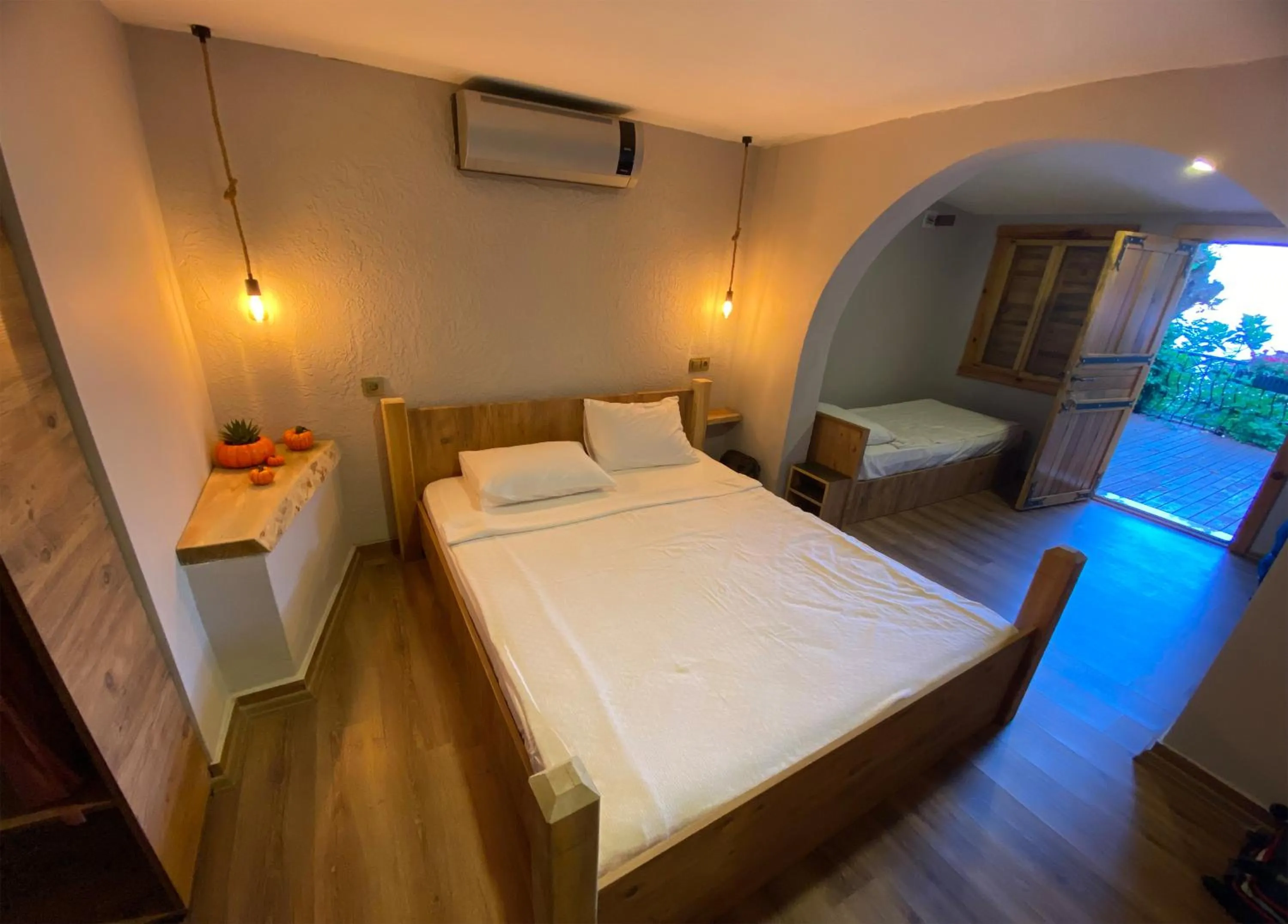 Bed in Castle Boutique Hotel Alanya