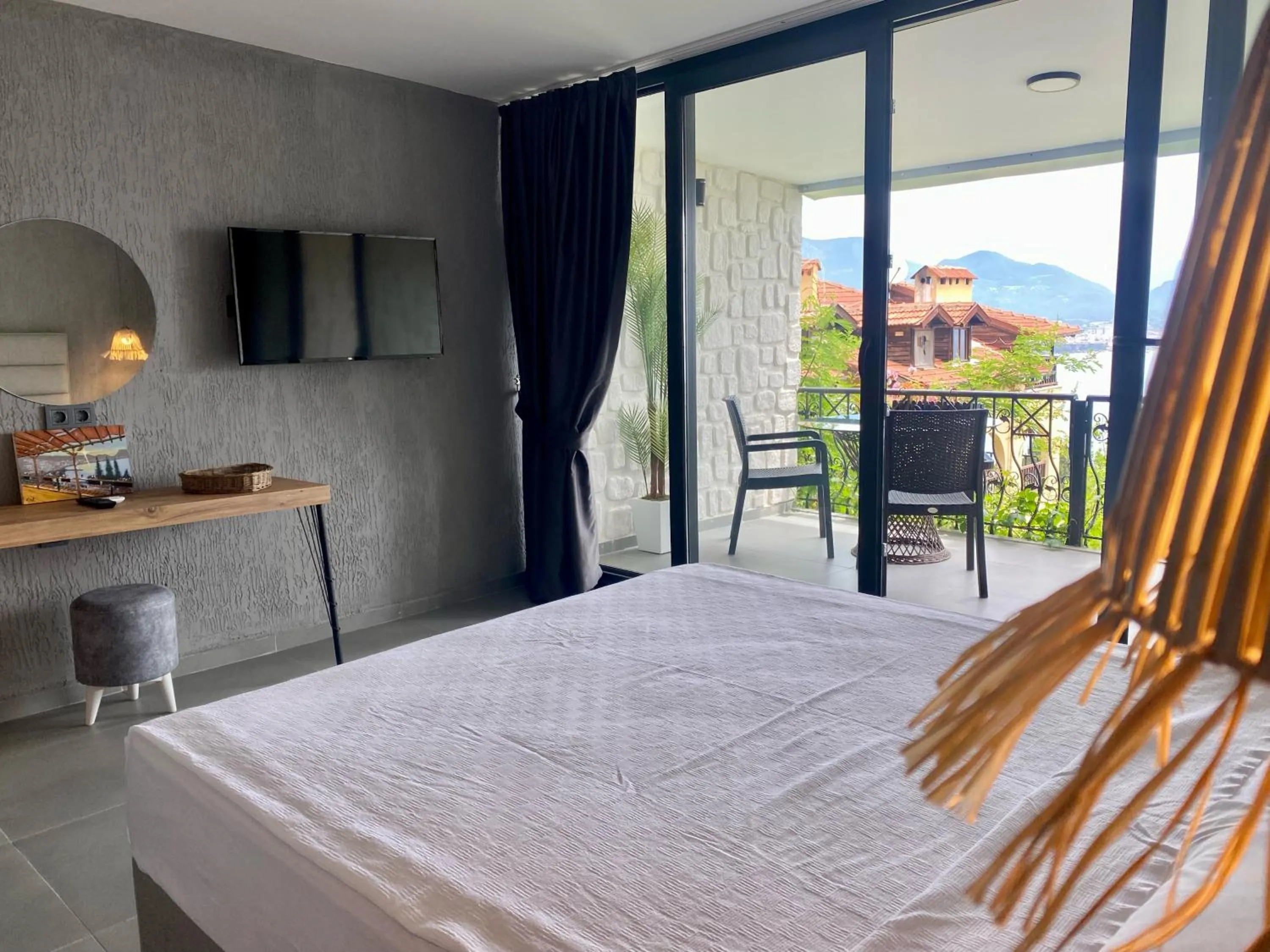 Bed in Castle Boutique Hotel Alanya