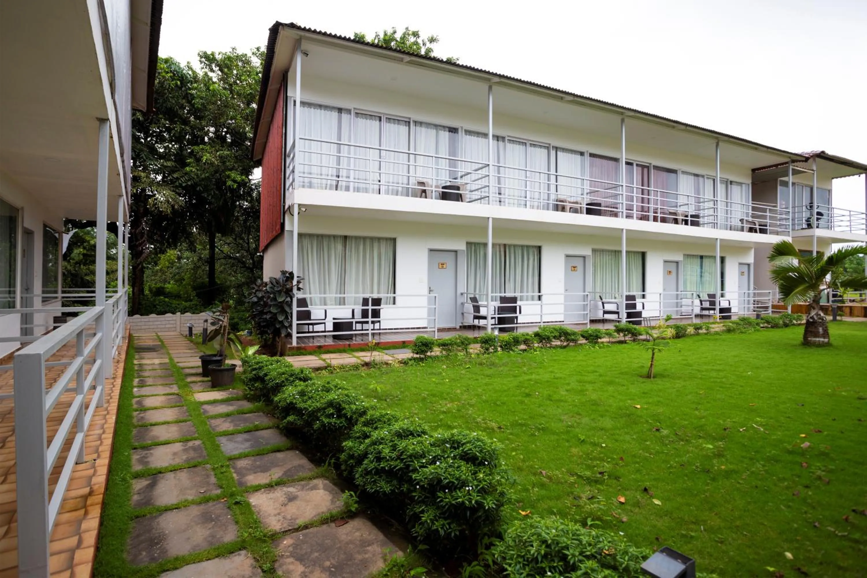 Garden view in Koko Maya by Stone Wood Comfort