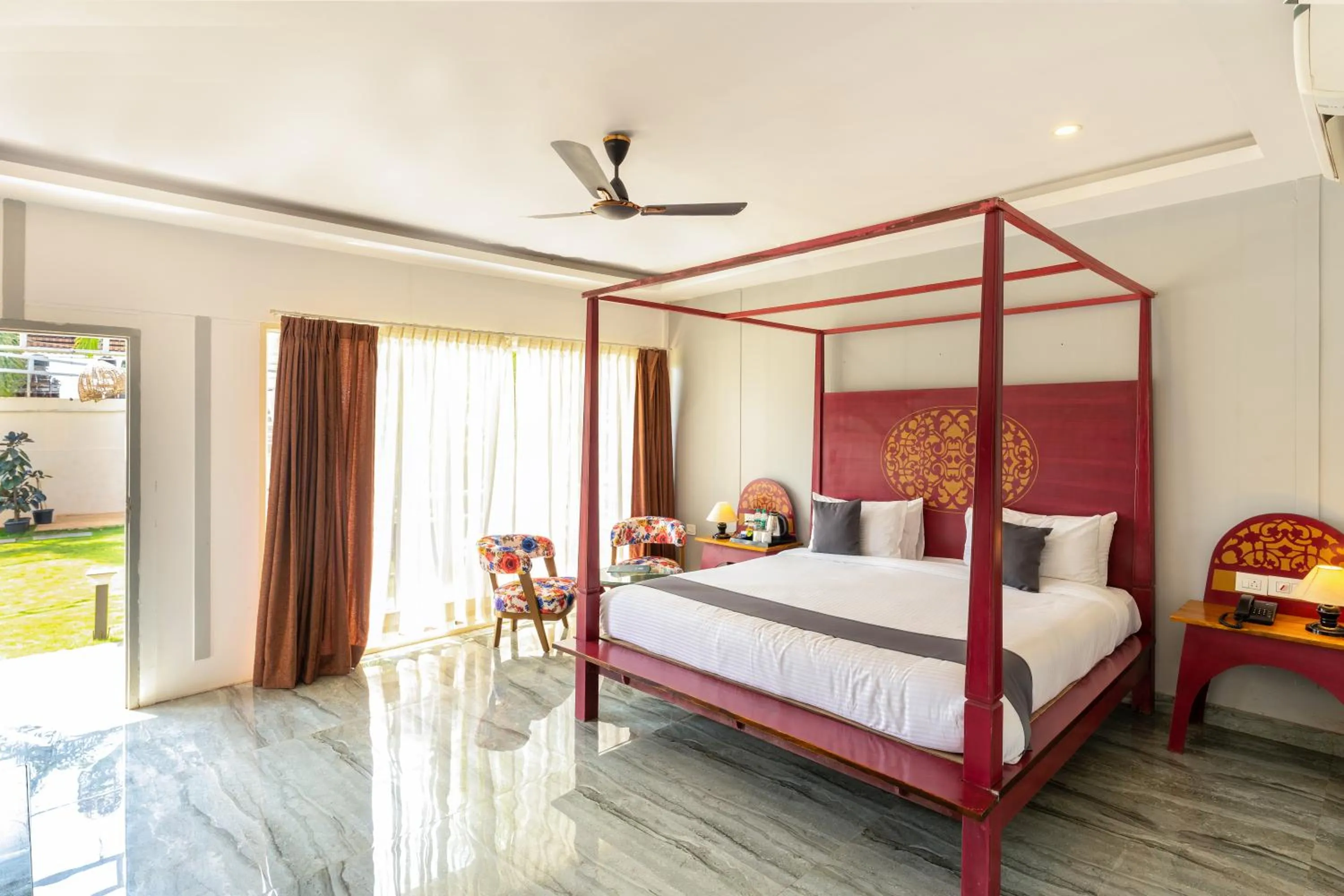 Bed in Koko Maya by Stone Wood Comfort