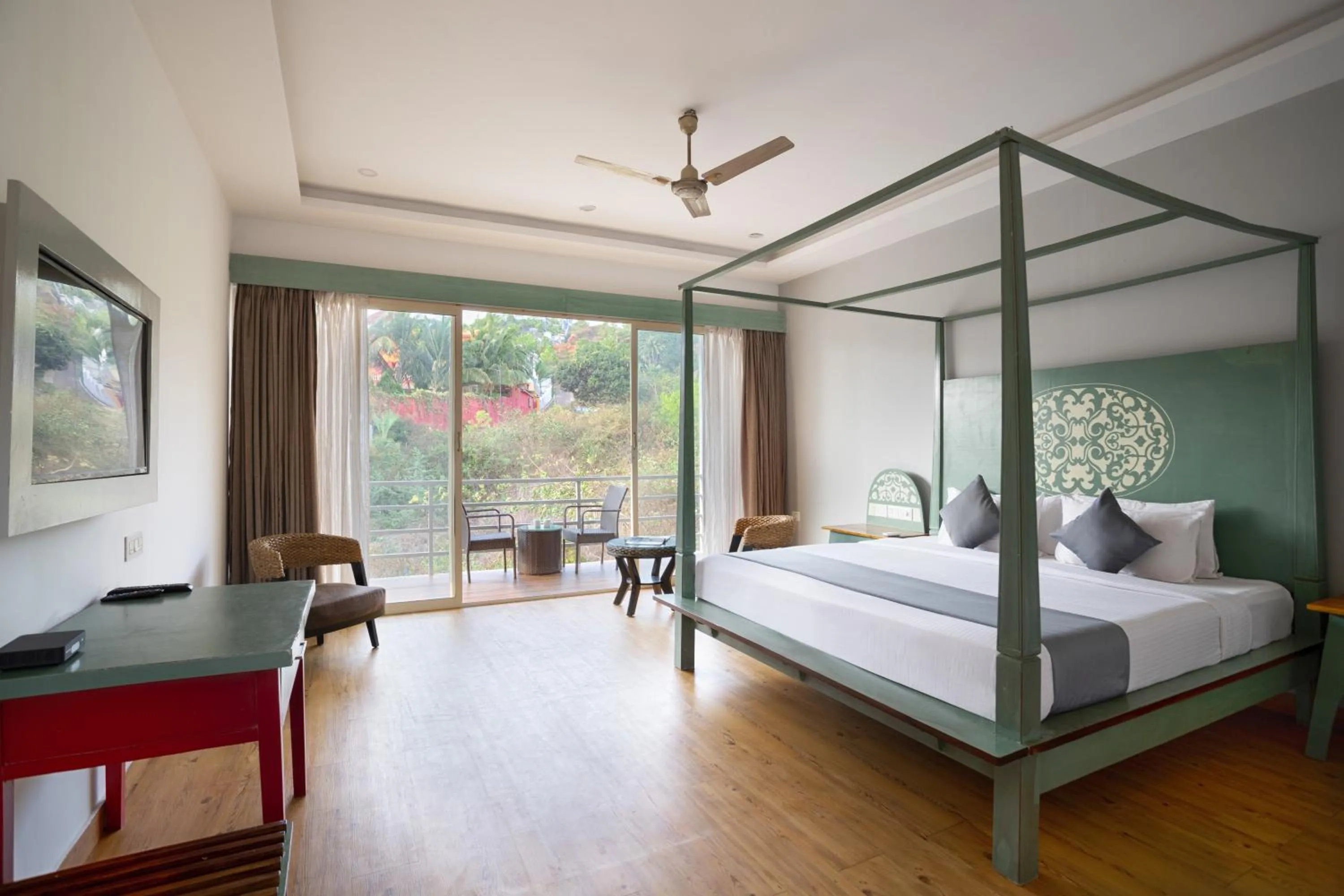 Bed in Koko Maya by Stone Wood Comfort