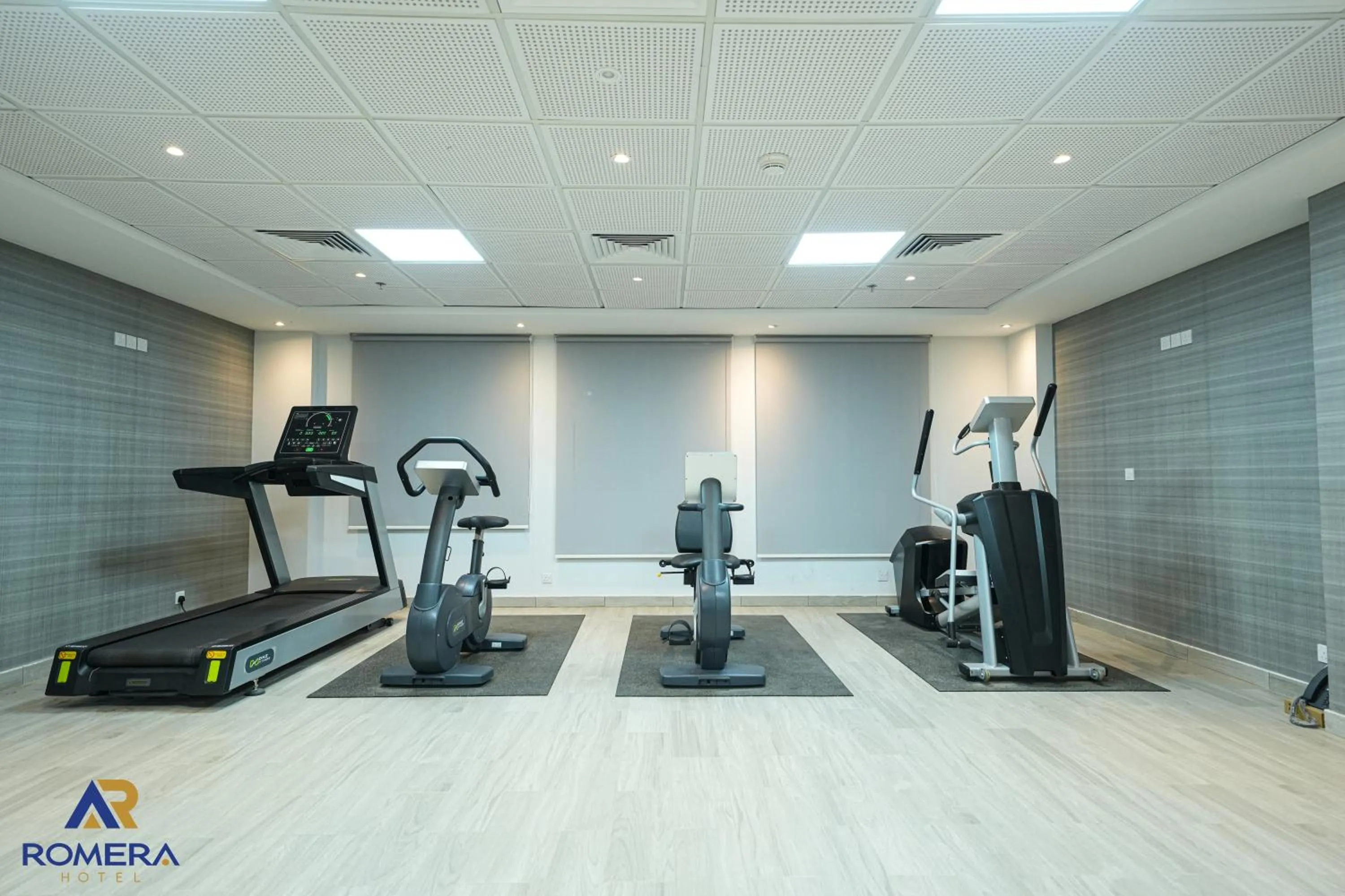 Fitness centre/facilities in Romera Hotel