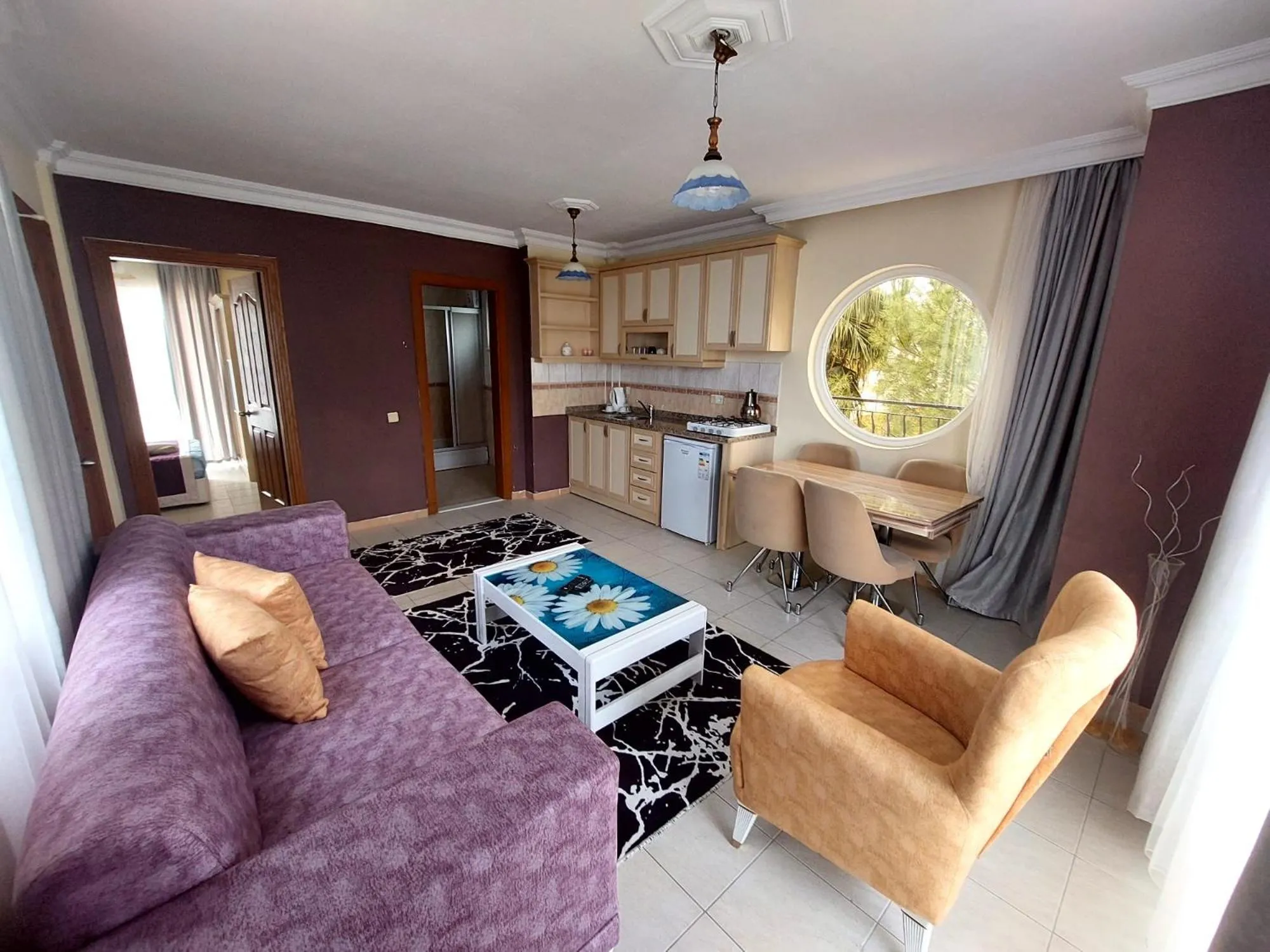 Kitchen or kitchenette in Summer rose hotel