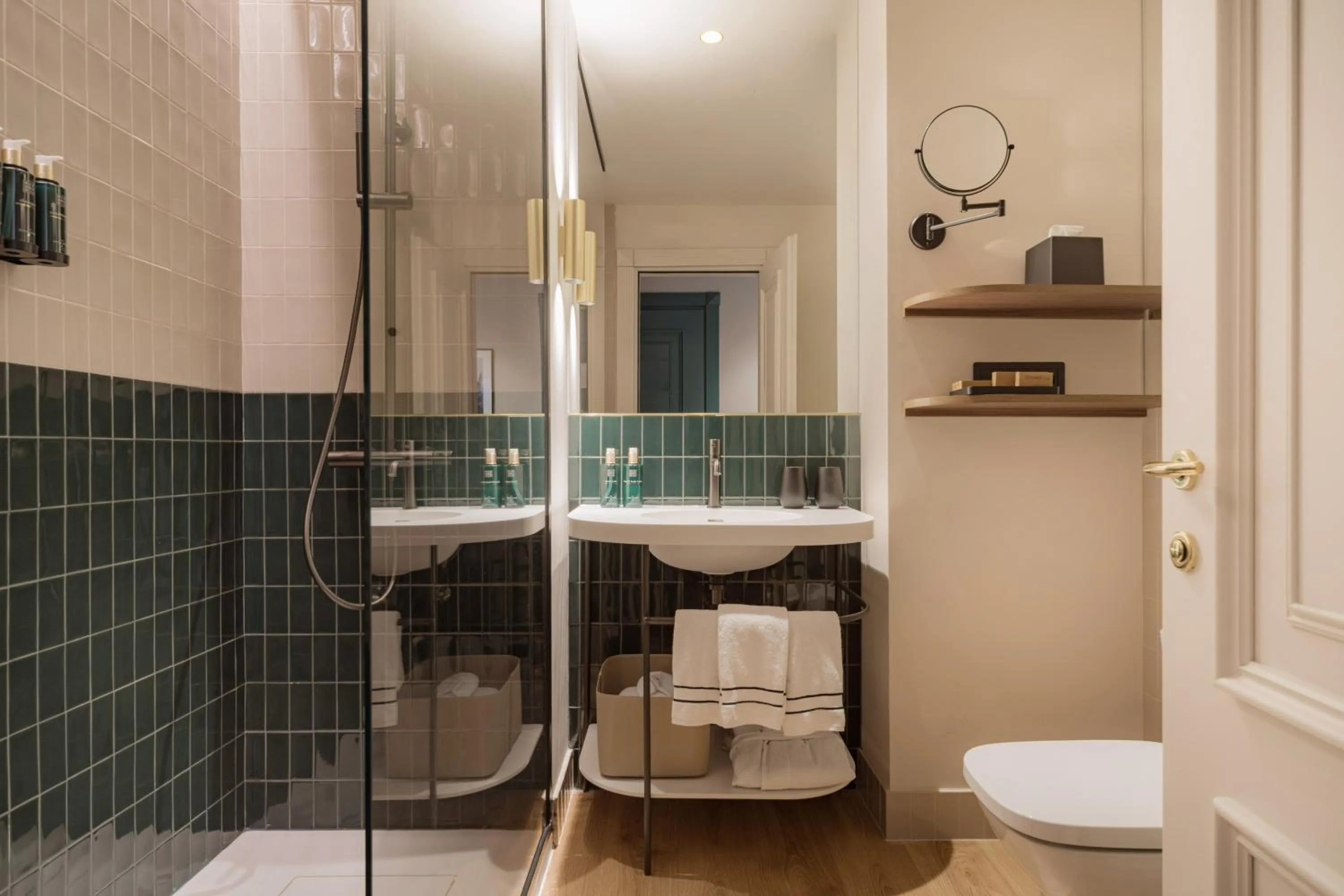 Bathroom in Meliá Milano