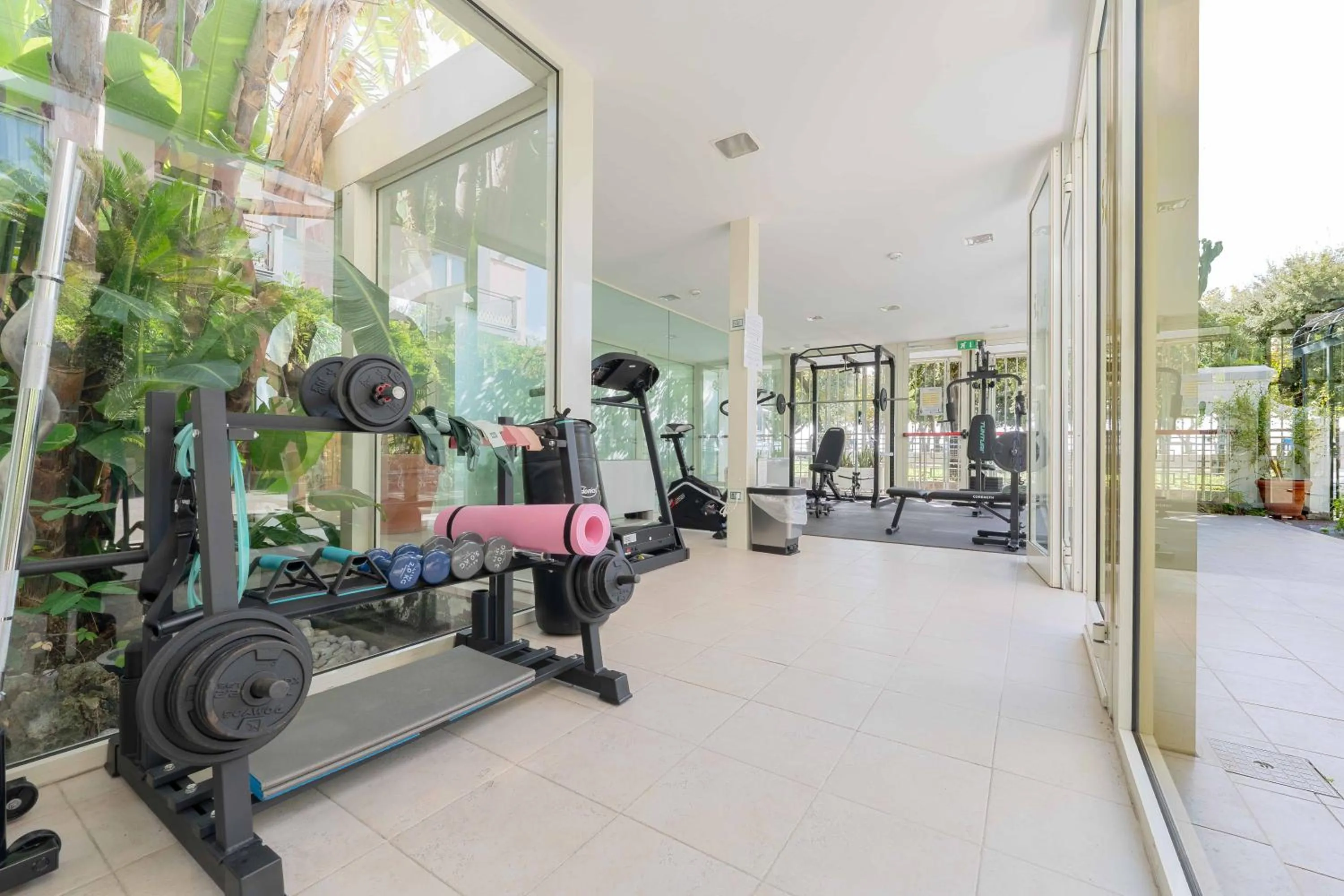 Fitness centre/facilities in Reginna Palace Hotel