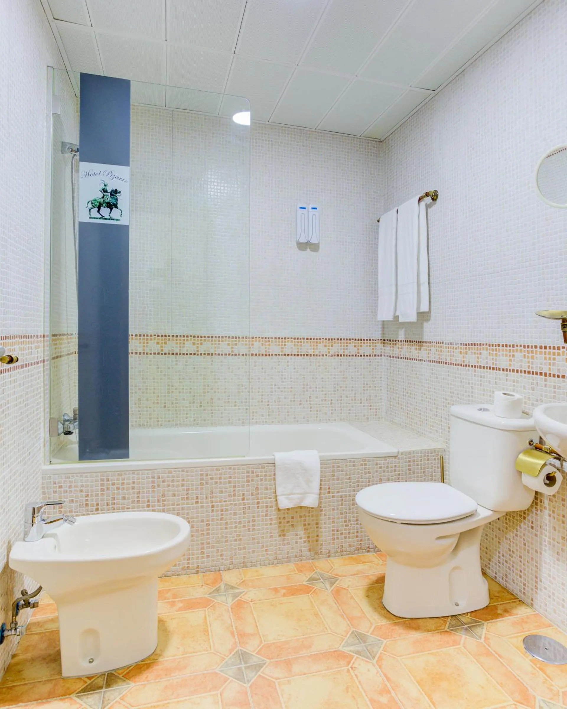 Bathroom in Hotel Pizarro