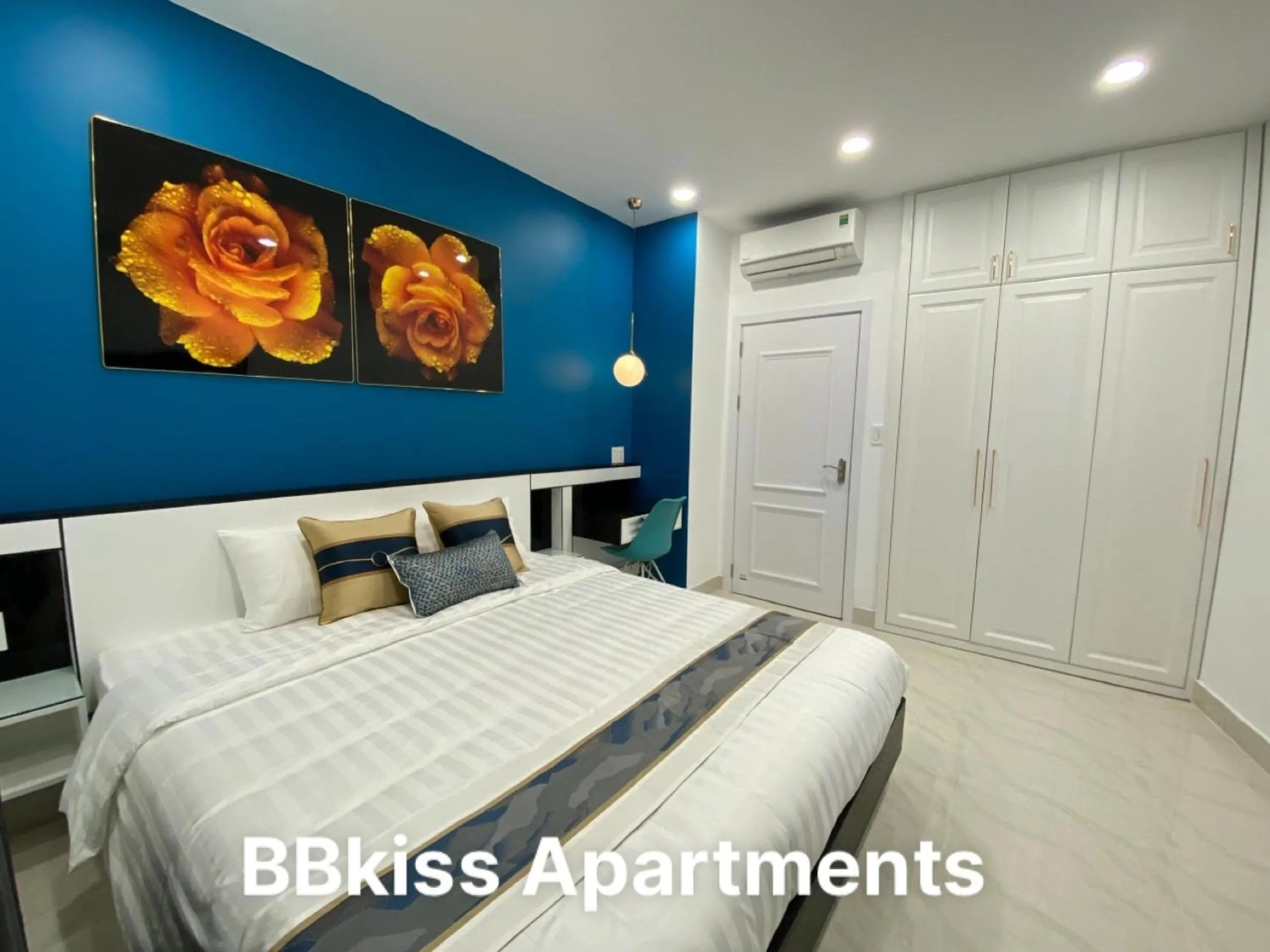 Bed in BBKISS Apartments & Hotel