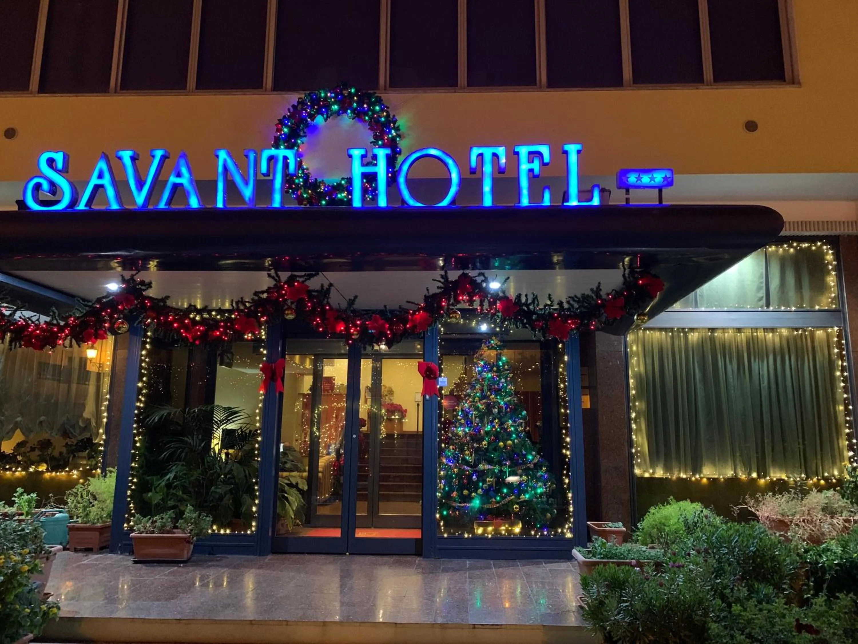 Property building in Savant Hotel