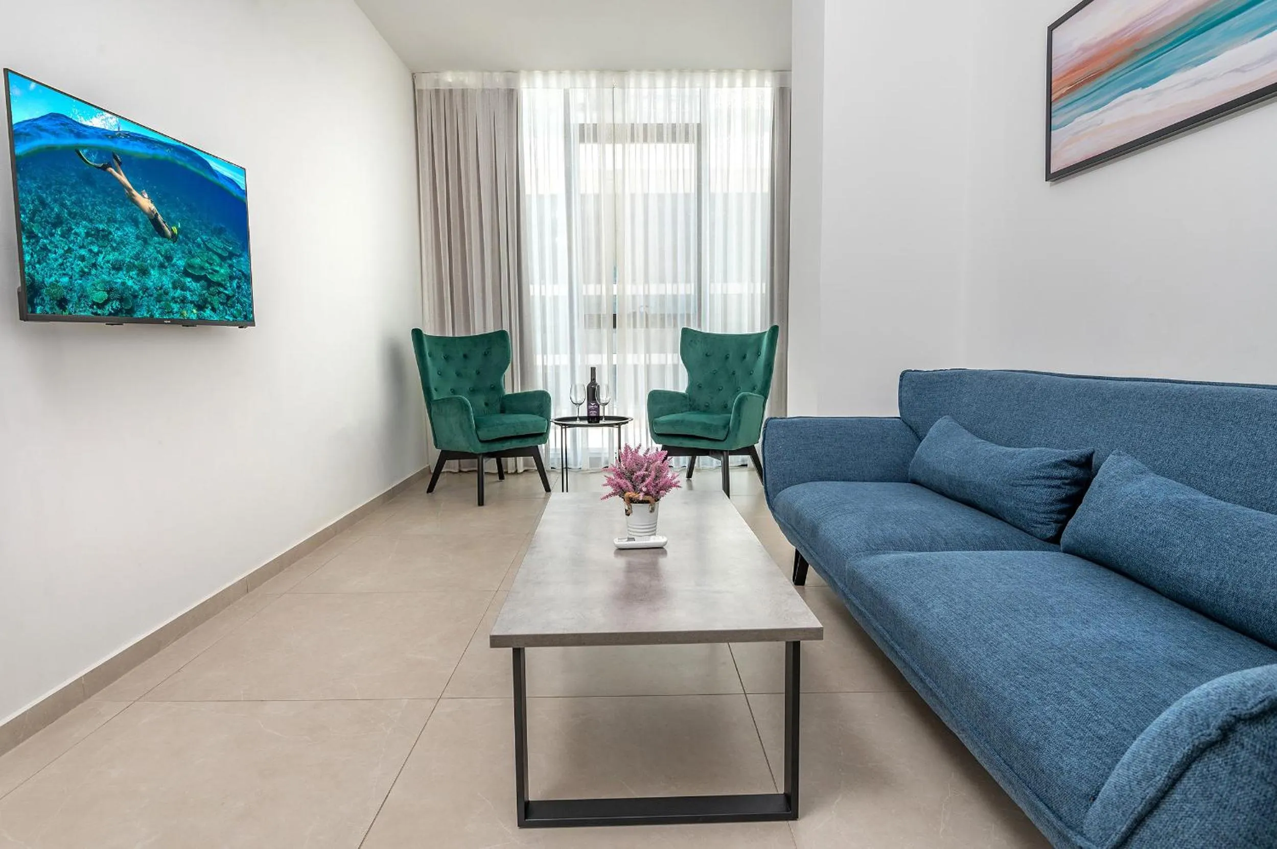 Living room in Hi-Yam SeaView Apartments & Suites